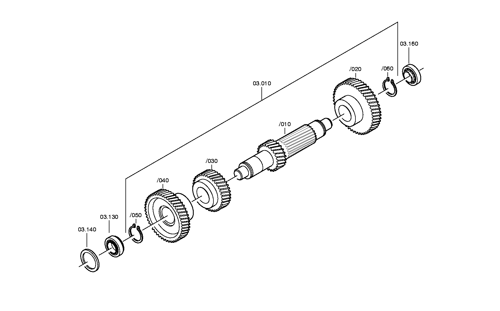 drawing for NISSAN MOTOR CO. 07902413-0 - TA.ROLLER BEARING (figure 1)