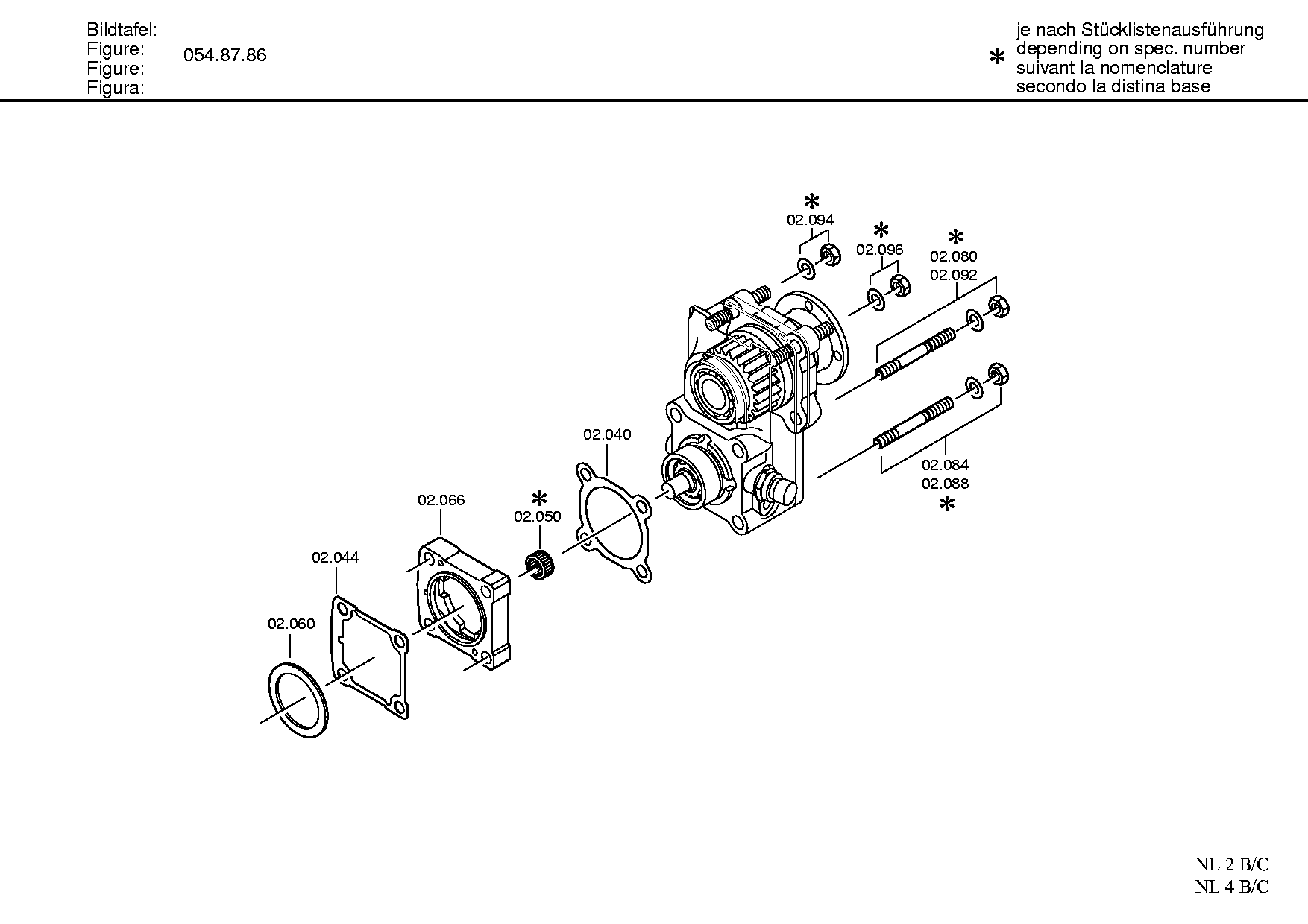 drawing for DAF 1826736 - HOUSING (figure 3)