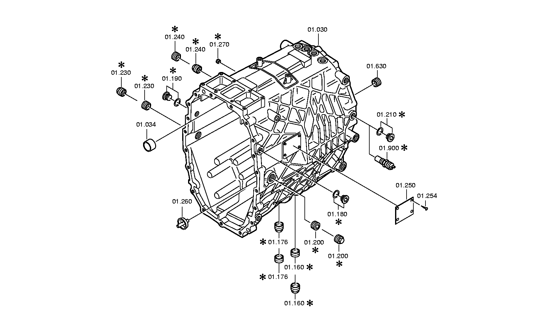 drawing for DAF 1313710 - OIL TUBE (figure 3)