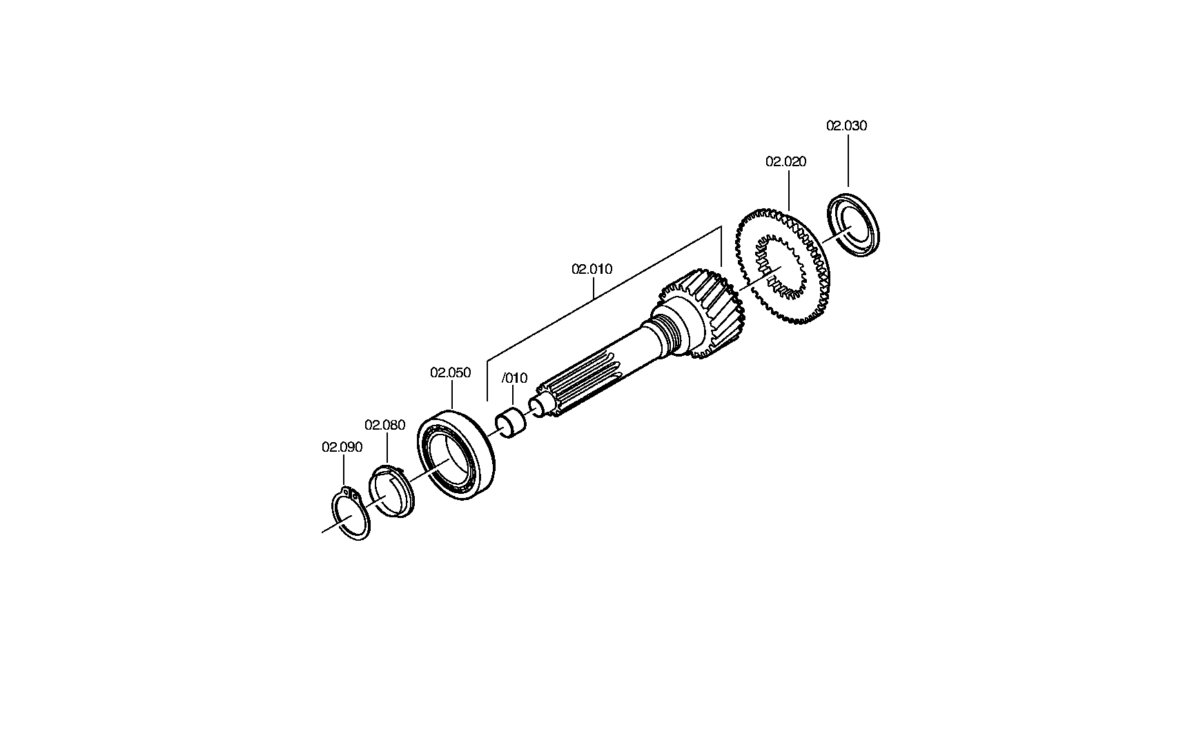 drawing for SCANIA 1544422 - SHEET (figure 3)