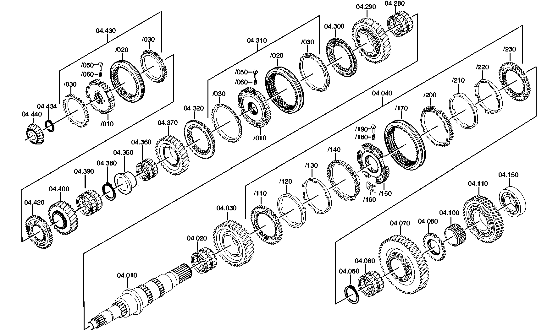 drawing for SCANIA 1544096 - TAPERED ROLLER BEARING (figure 1)