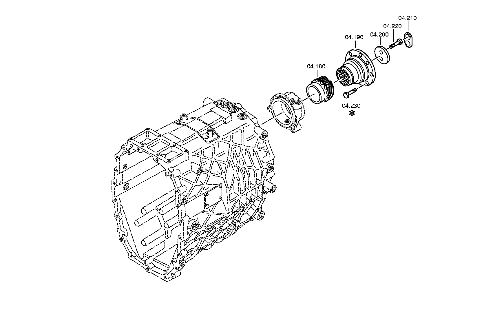 drawing for KAROSA A.S. 42542545 - WASHER (figure 4)