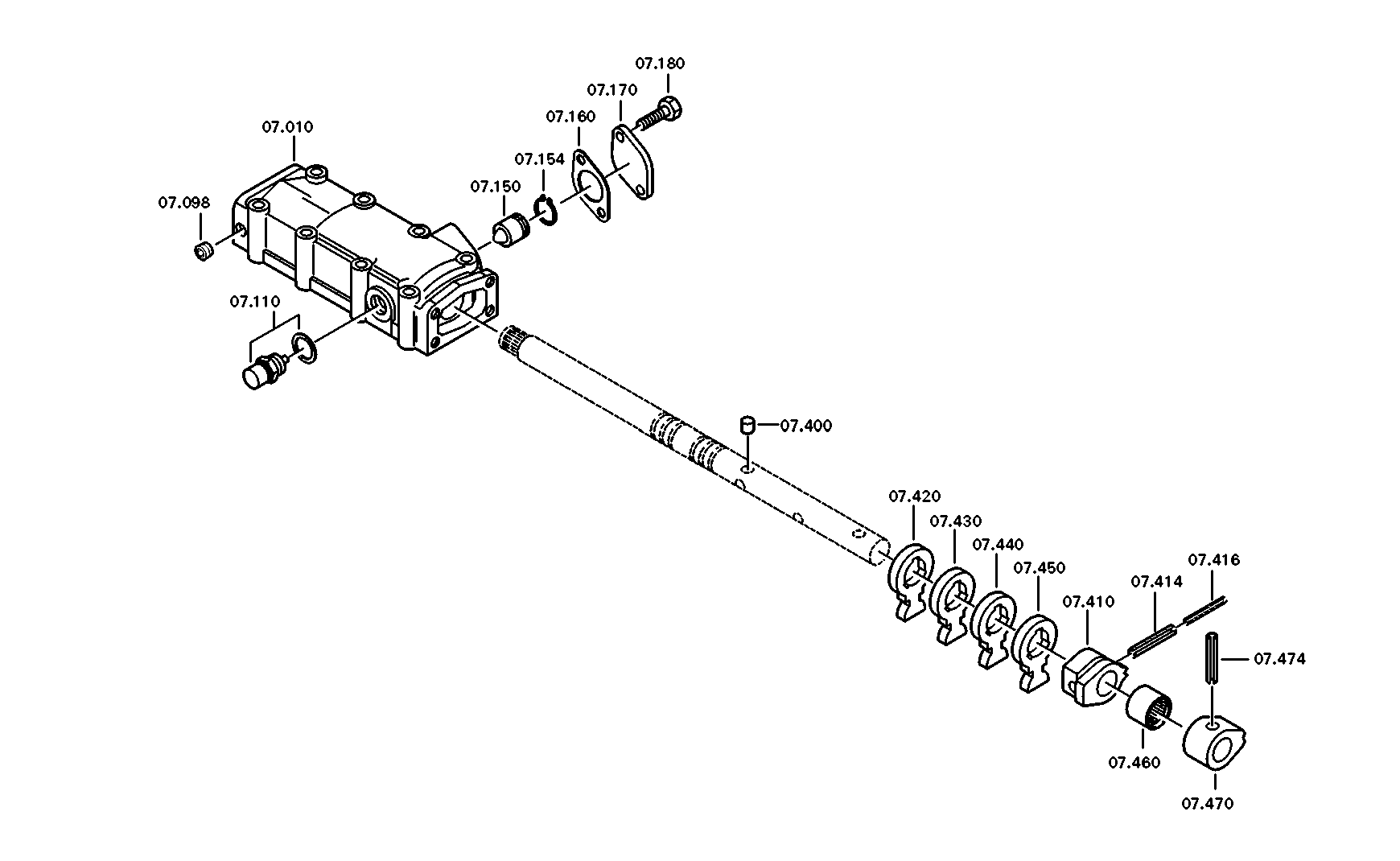 drawing for DAF 1258732 - DETENT PLUNGER (figure 3)
