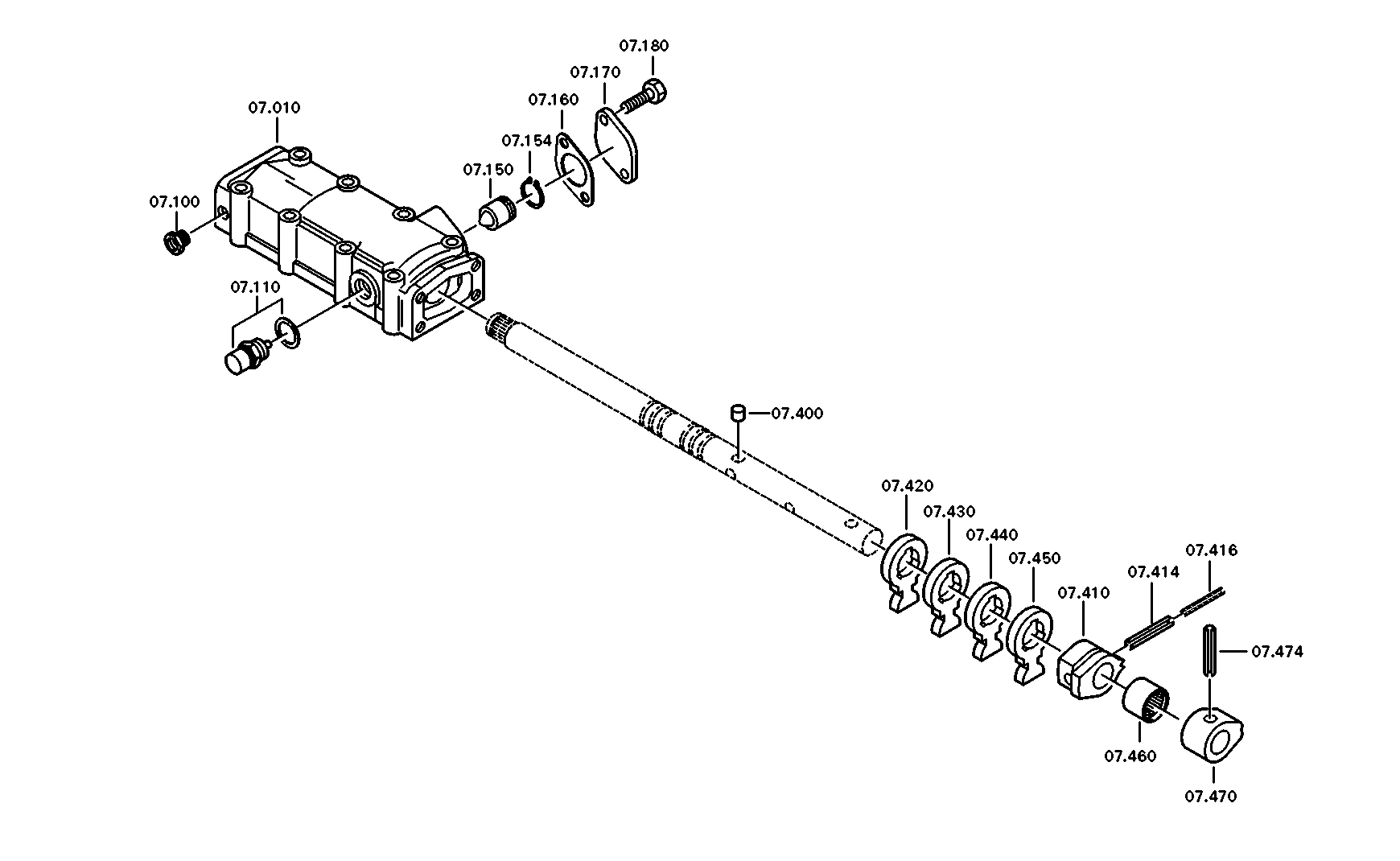 drawing for DAIMLER AG A0002601873ALT - DETENT PLUNGER (figure 4)
