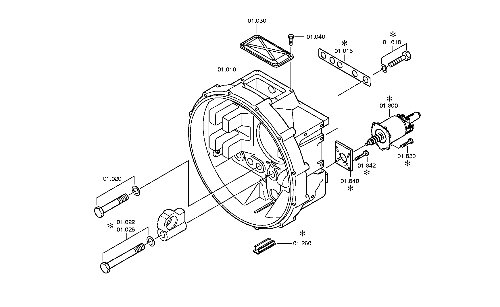 drawing for CARROCERIAS AYATS 0501006795 - CLUTCH CYLINDER (figure 5)