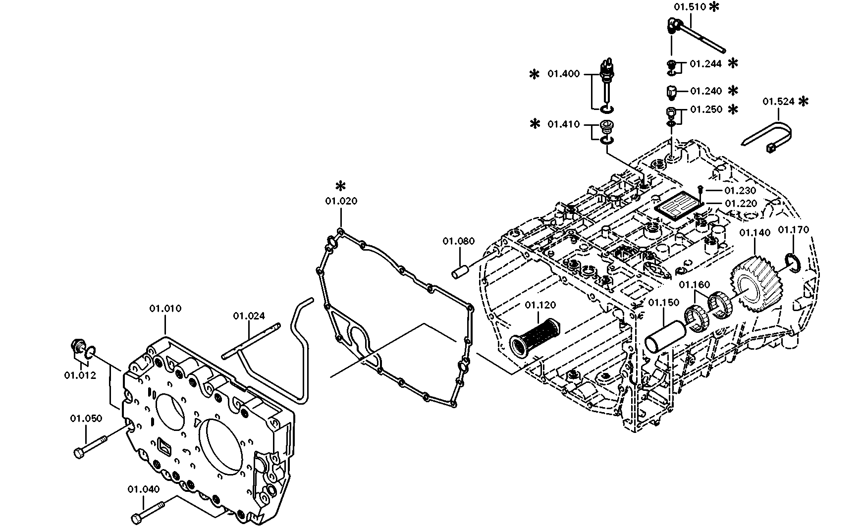 drawing for DAF 1288996 - TUBE (figure 2)