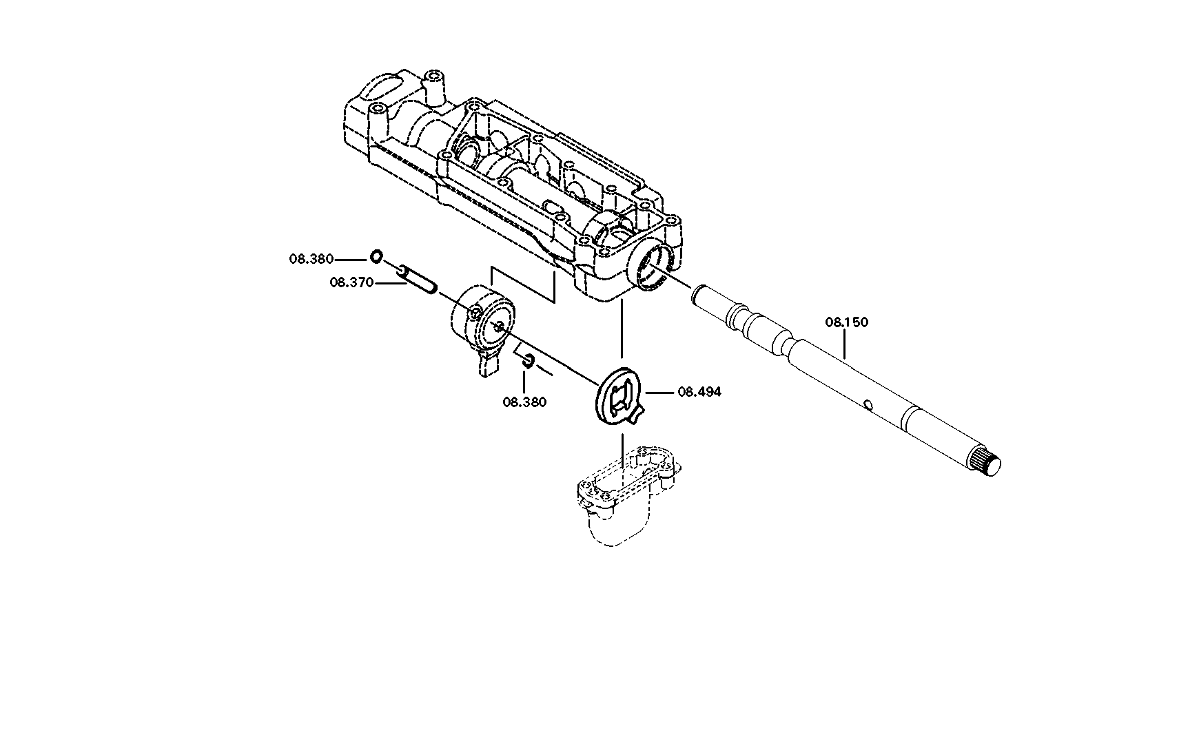 drawing for MAN 81.91301-0190 - PIN (figure 4)