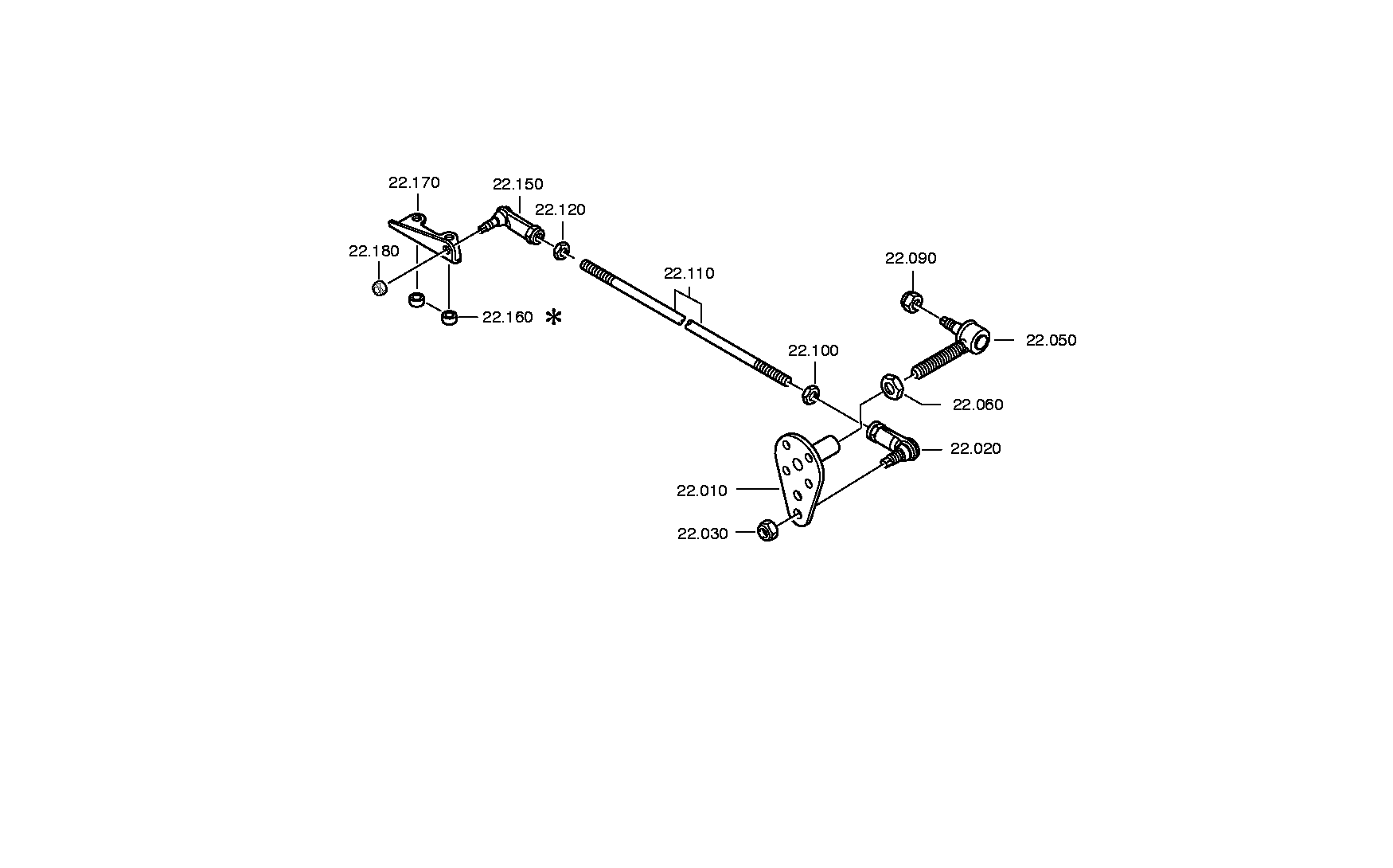 drawing for IVECO 93156822 - CONNECTING PART (figure 4)
