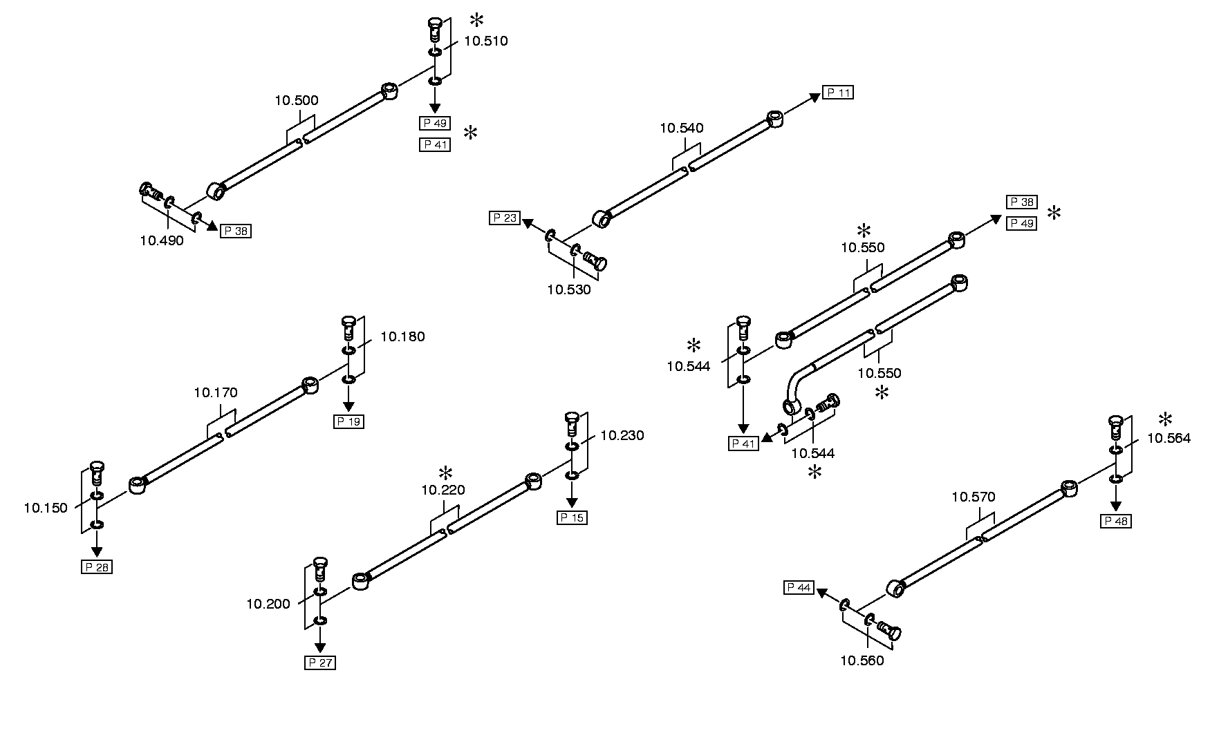 drawing for DAF 1197974 - TUBE (figure 2)