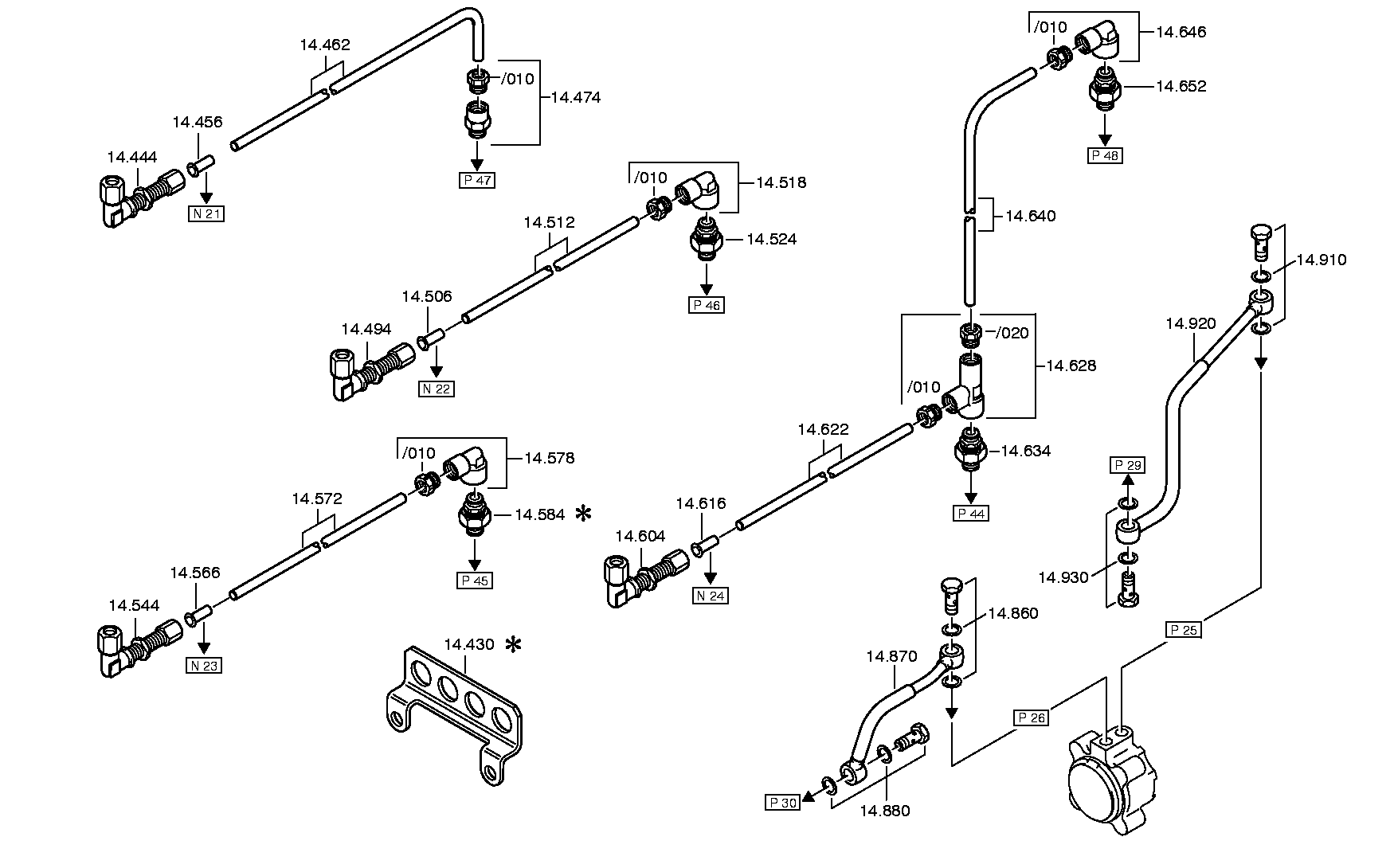 drawing for DAF 1780817 - ANGLE PIECE (figure 5)