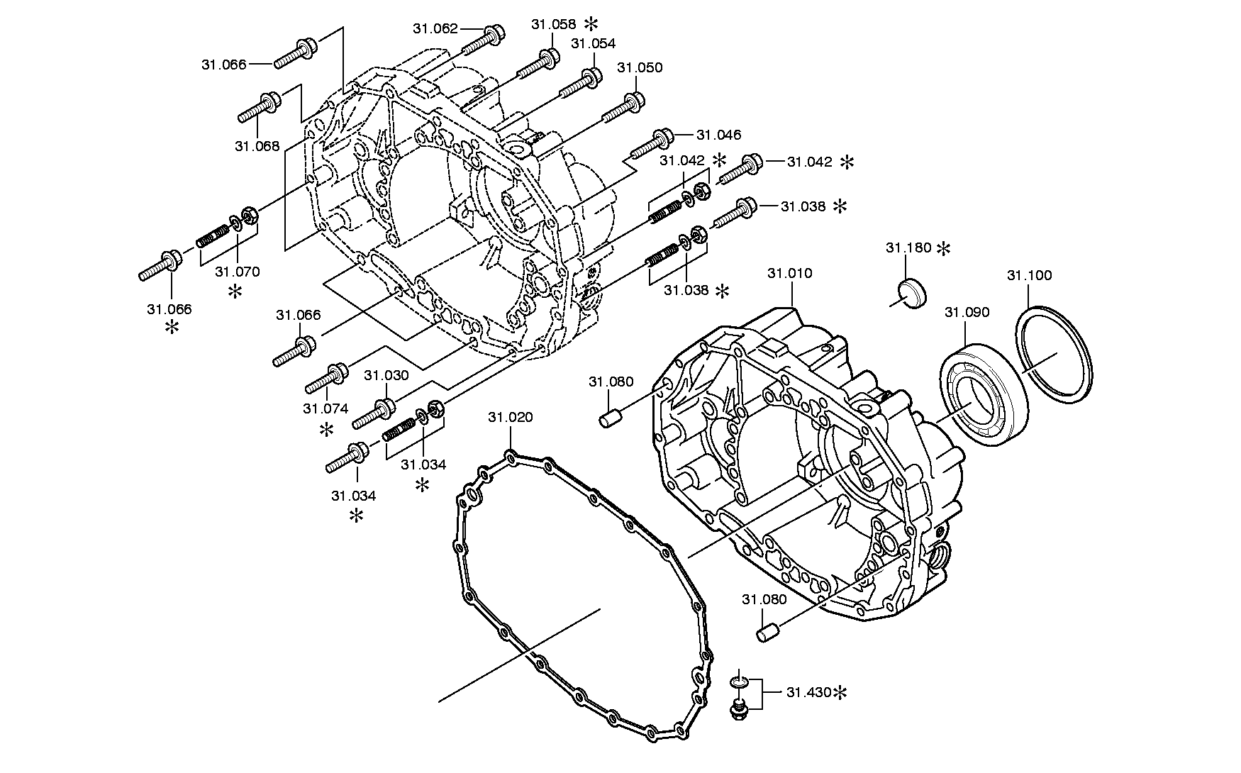 drawing for IVECO 5000819826 - BALL BEARING (figure 2)