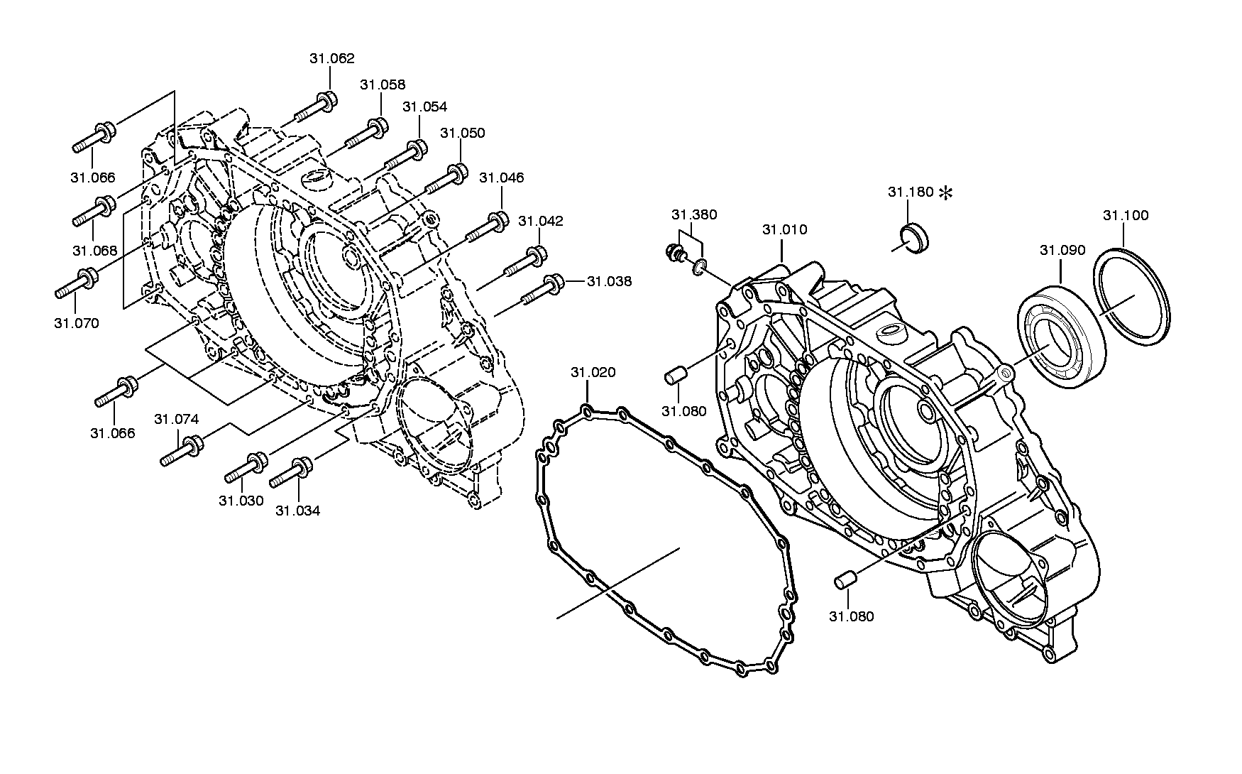 drawing for IVECO 5000819826 - BALL BEARING (figure 3)