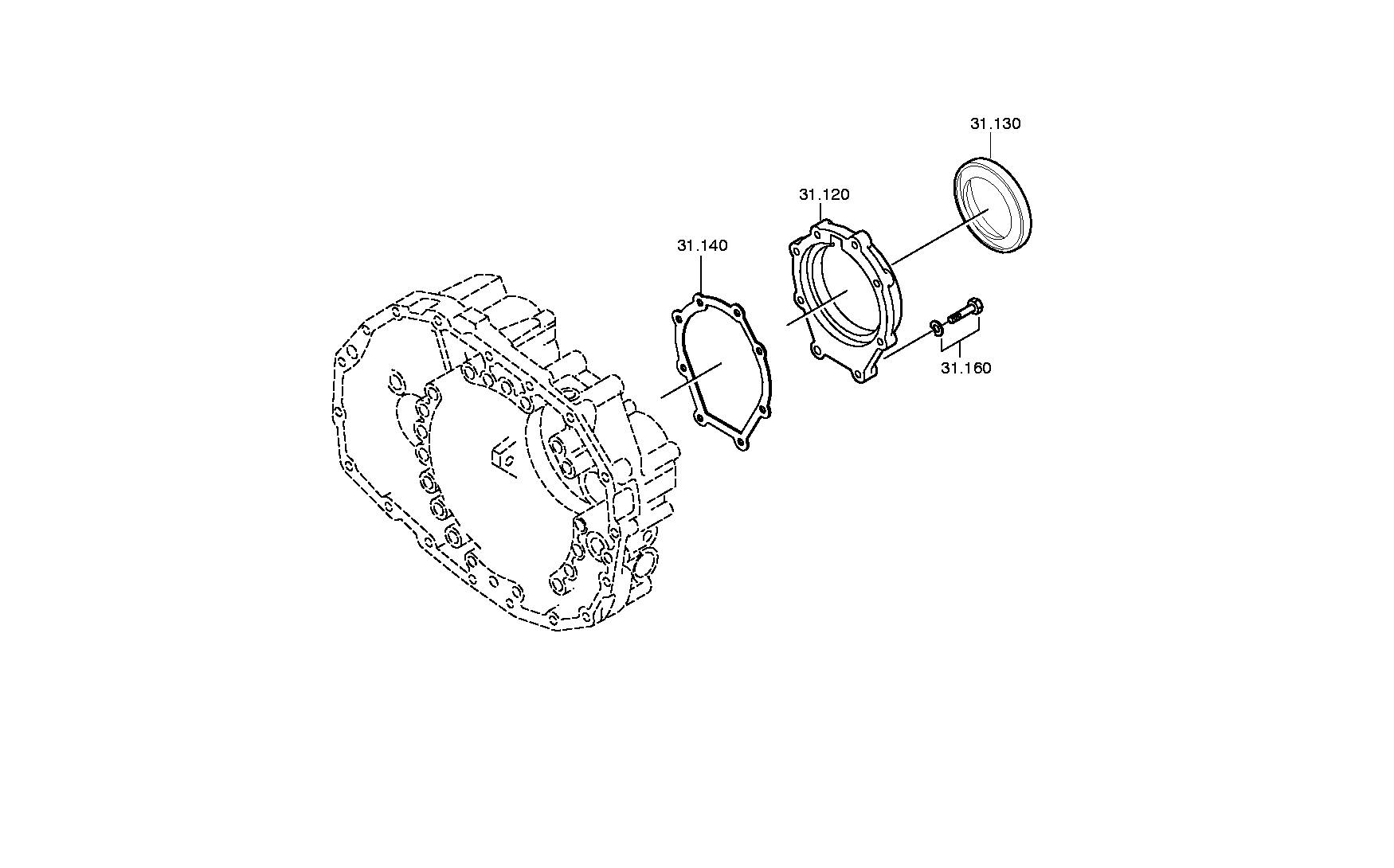 drawing for IVECO 5000819826 - BALL BEARING (figure 5)
