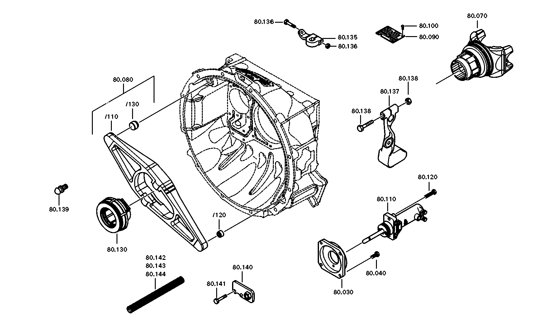 drawing for DAF 1826683 - BALL CUP (figure 1)