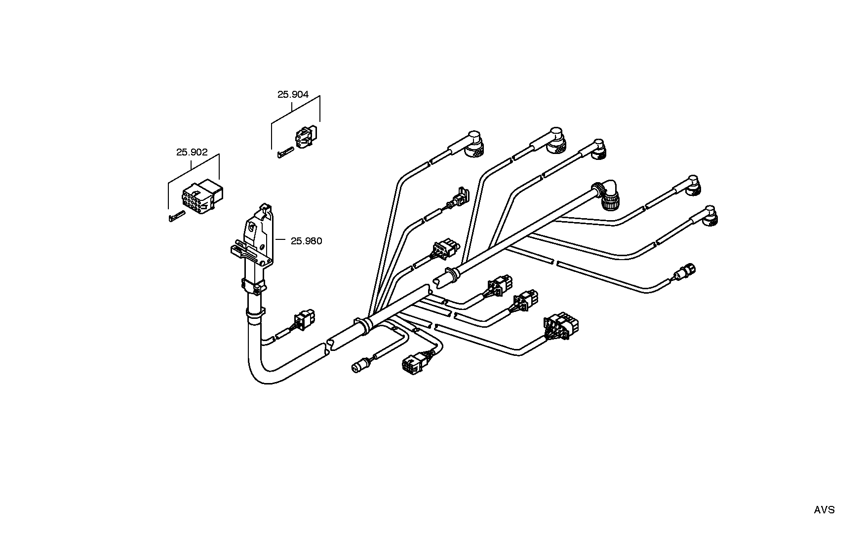 drawing for VAN HOOL 632216071 - PLUG KIT (figure 3)