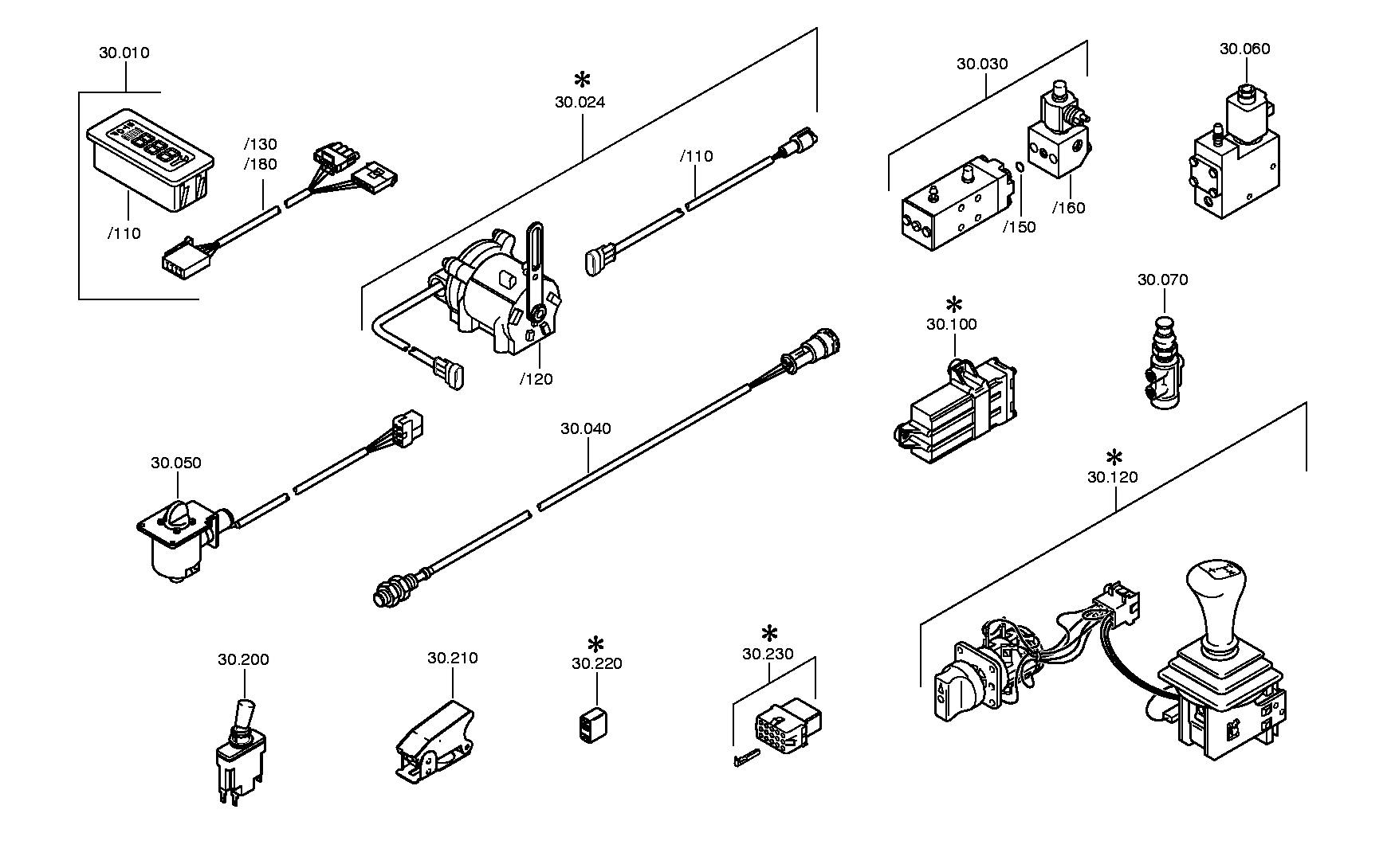 drawing for DAF 1191850 - DISPLAY (figure 4)