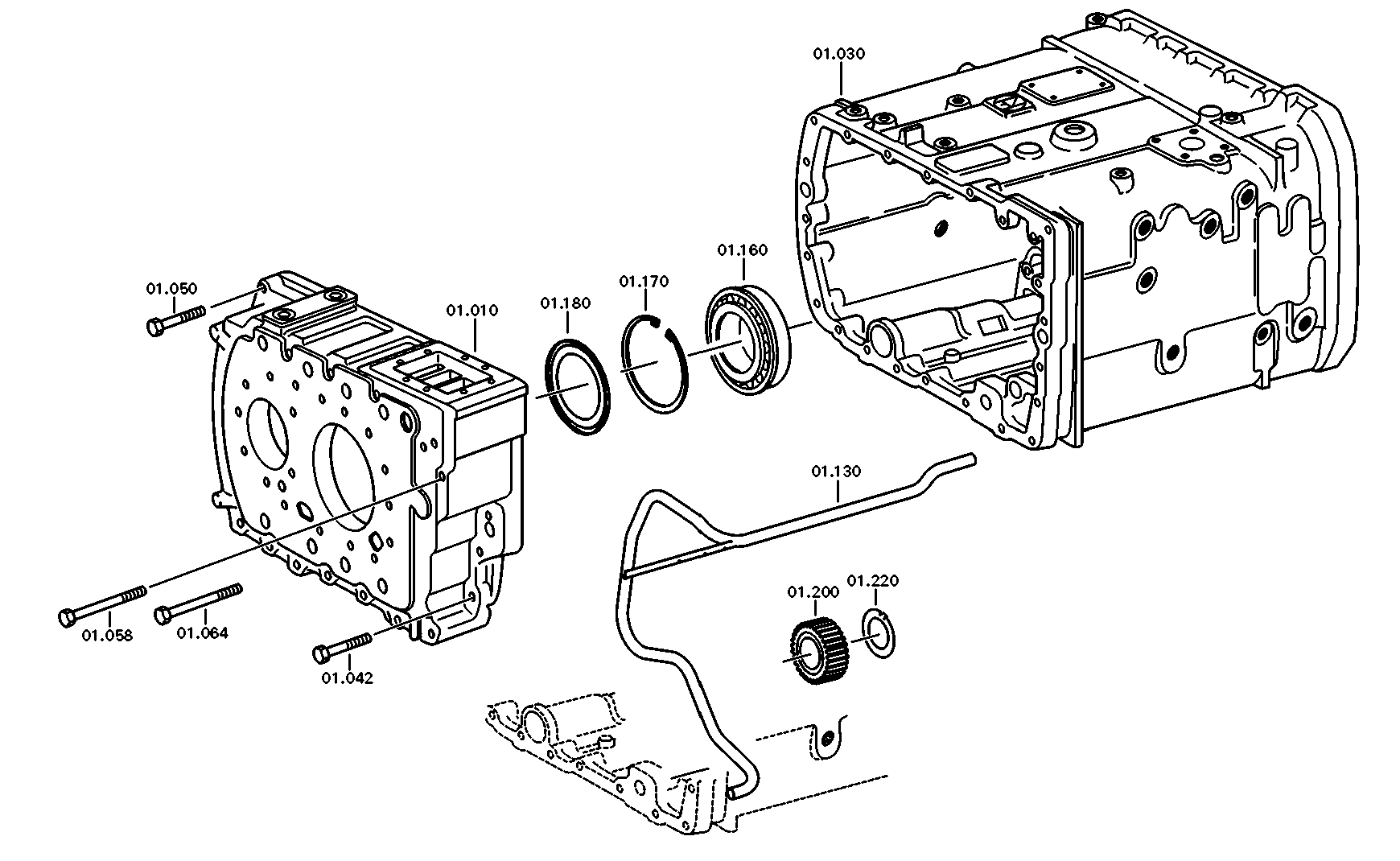 drawing for DAIMLER AG A0002605985 - SPRAY TUBE (figure 1)