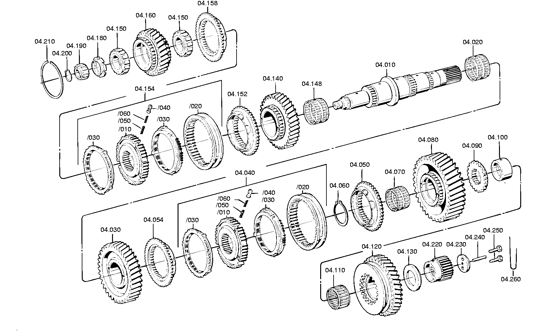 drawing for DAIMLER AG A0019819912 - CYLINDER ROLLER BEARING (figure 2)