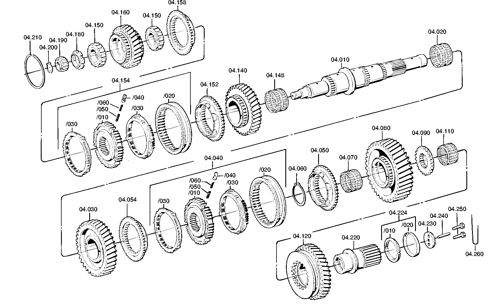 drawing for PEGASO 7982096 - CYLINDER ROLLER BEARING (figure 3)