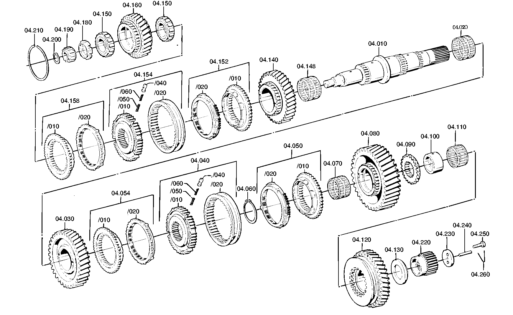 drawing for DAIMLER AG A0019819912 - CYLINDER ROLLER BEARING (figure 5)