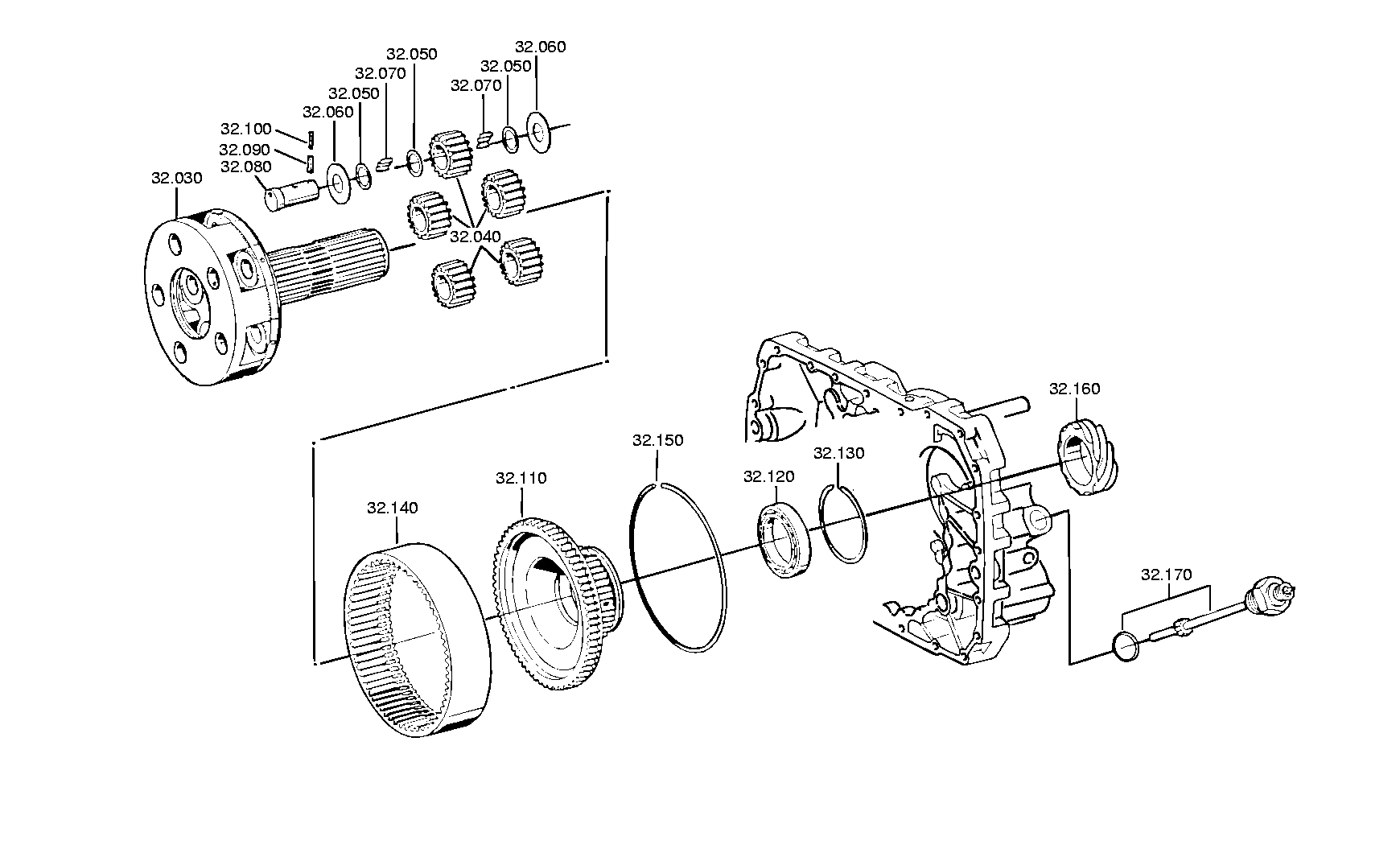 drawing for LIEBHERR GMBH 571872208 - WASHER (figure 1)