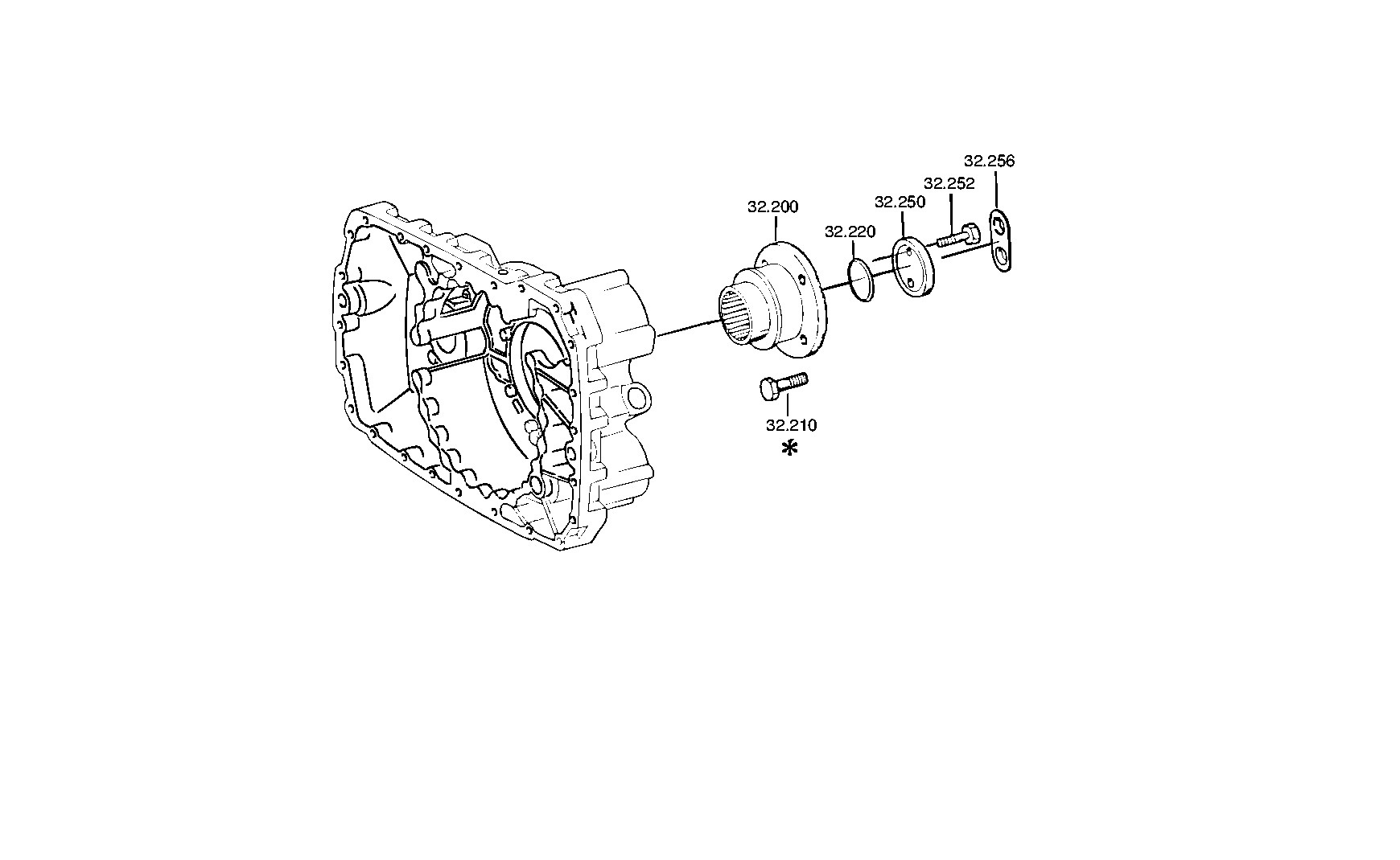 drawing for IVECO 178768 - PLANET GEAR SET (figure 1)