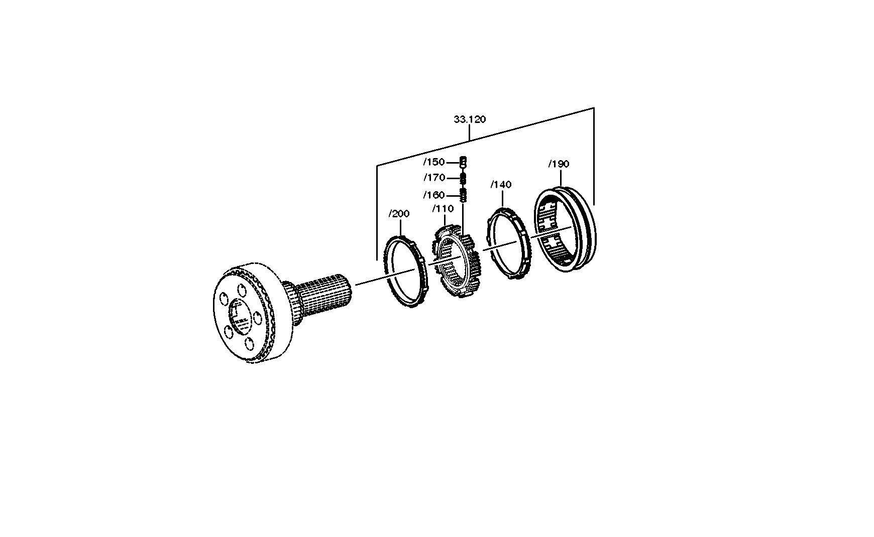 drawing for PEGASO 7982157 - CLUTCH BODY (figure 4)