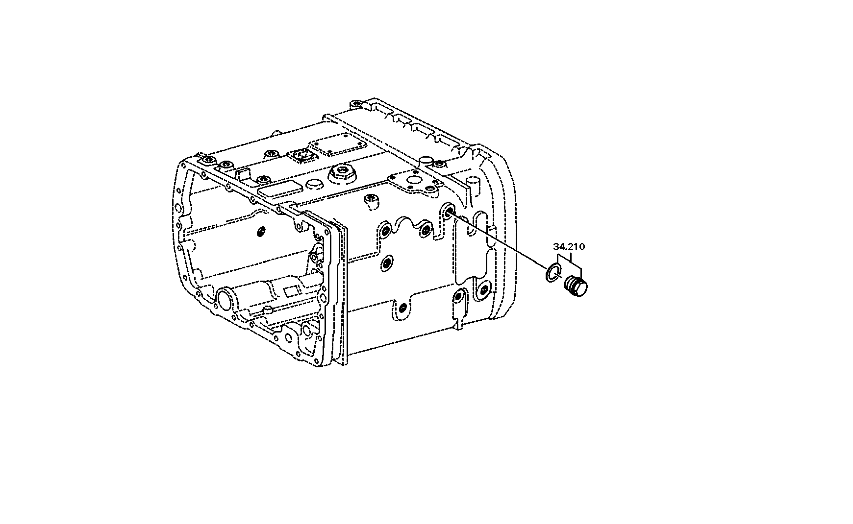 drawing for DAF 689197 - U-RING (figure 4)