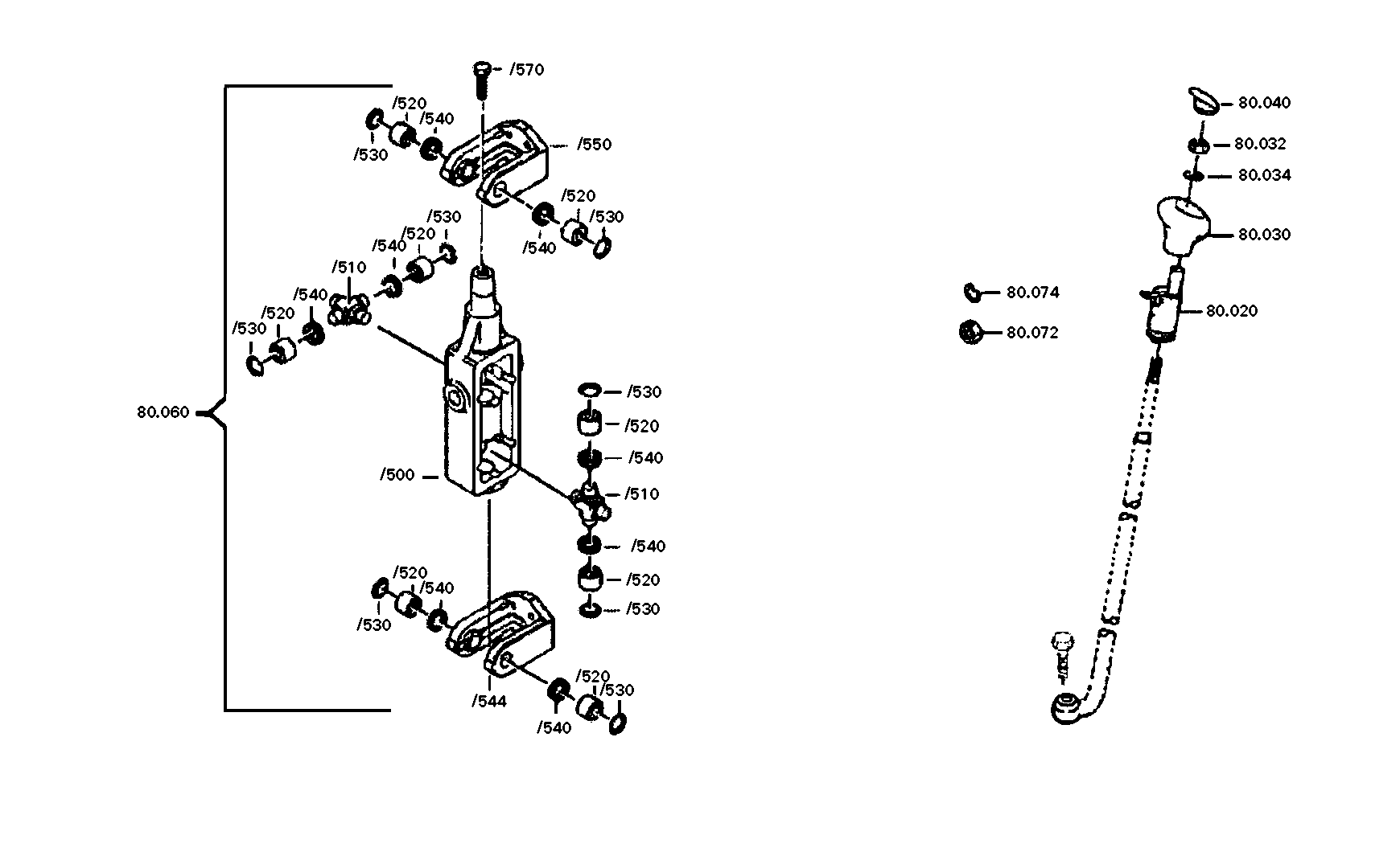 drawing for EVOBUS 89199278874 - HEXAGON NUT (figure 1)