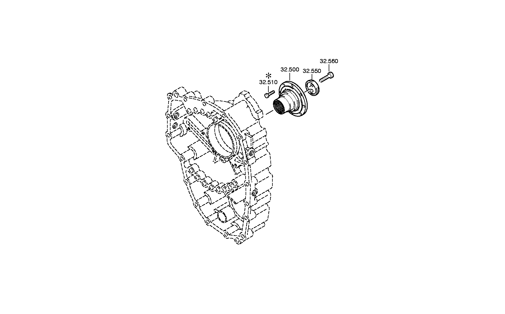 drawing for DAF 1347134 - PLANET CARRIER (figure 2)
