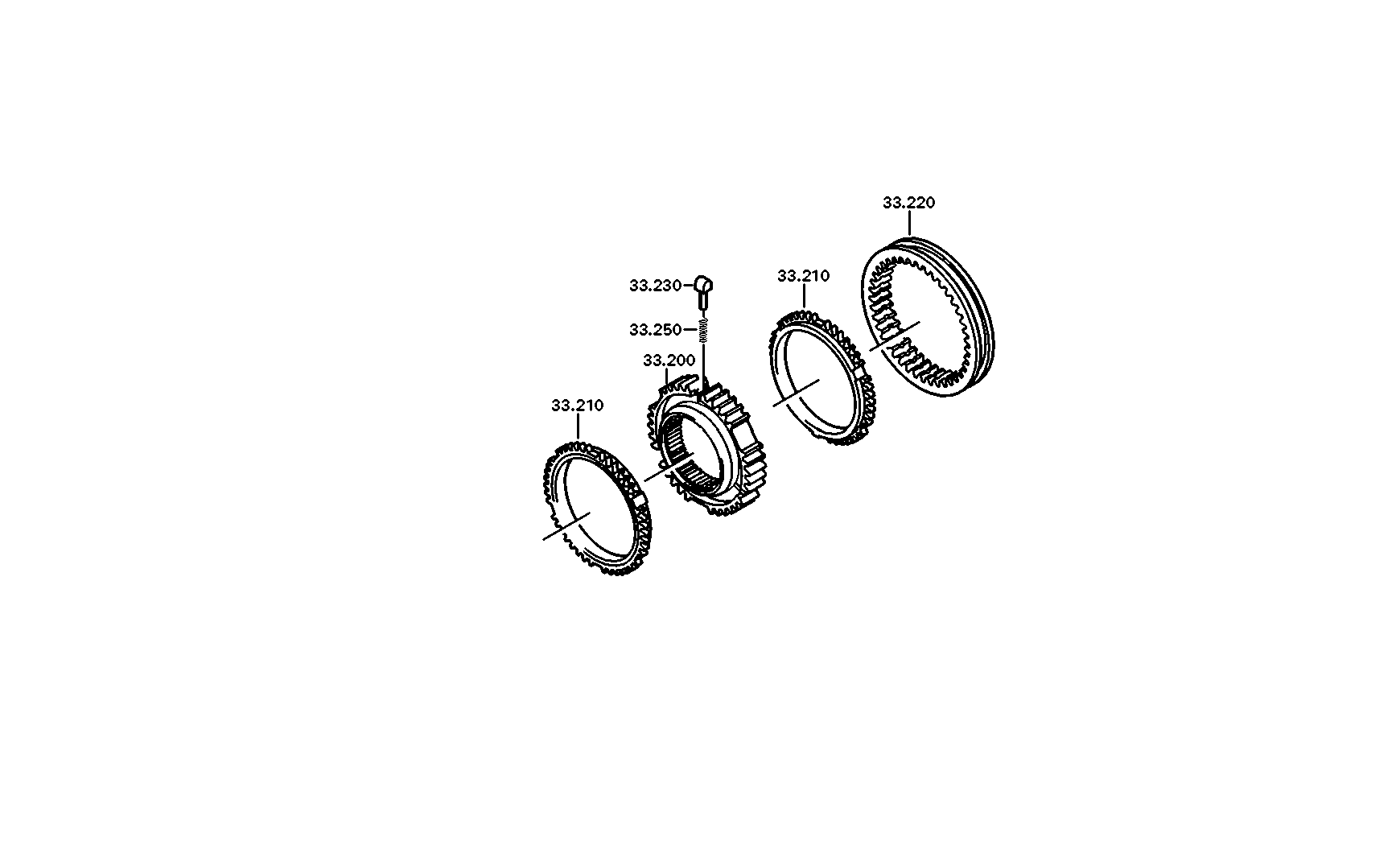 drawing for DAF 1347135 - CLUTCH BODY (figure 3)