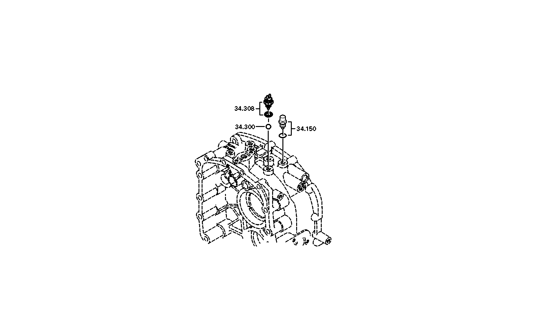 drawing for DAF 1235592 - GUIDE RING (figure 2)