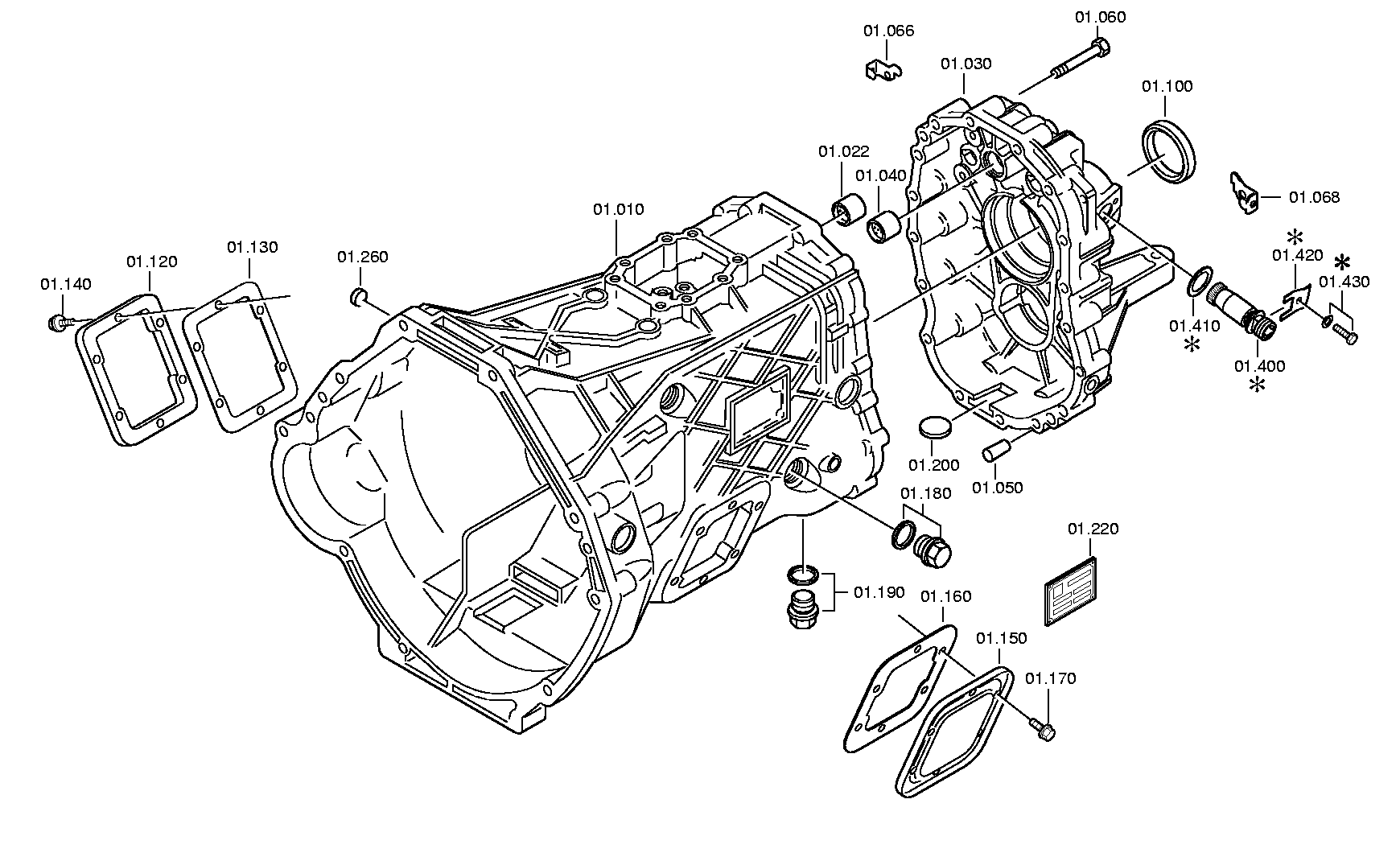 drawing for DAIMLER AG A0002648310ALT - COVER (figure 3)