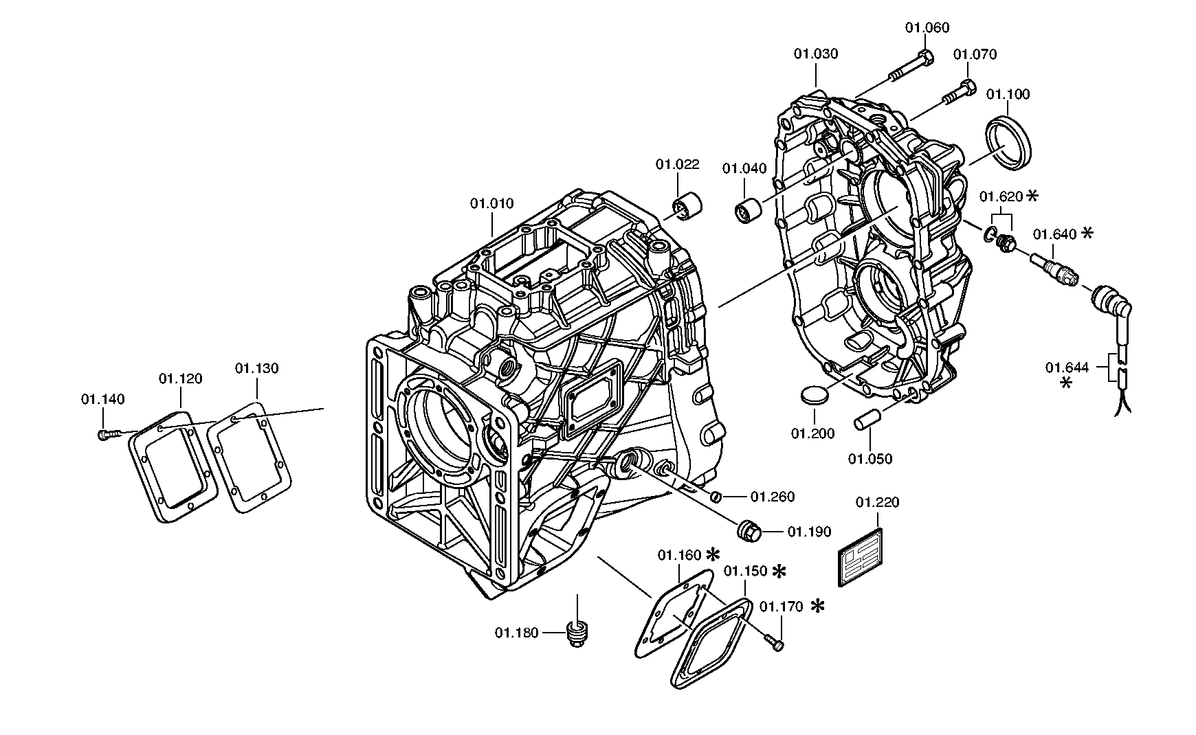 drawing for NISSAN MOTOR CO. 07902609-0 - HOUSING (figure 3)