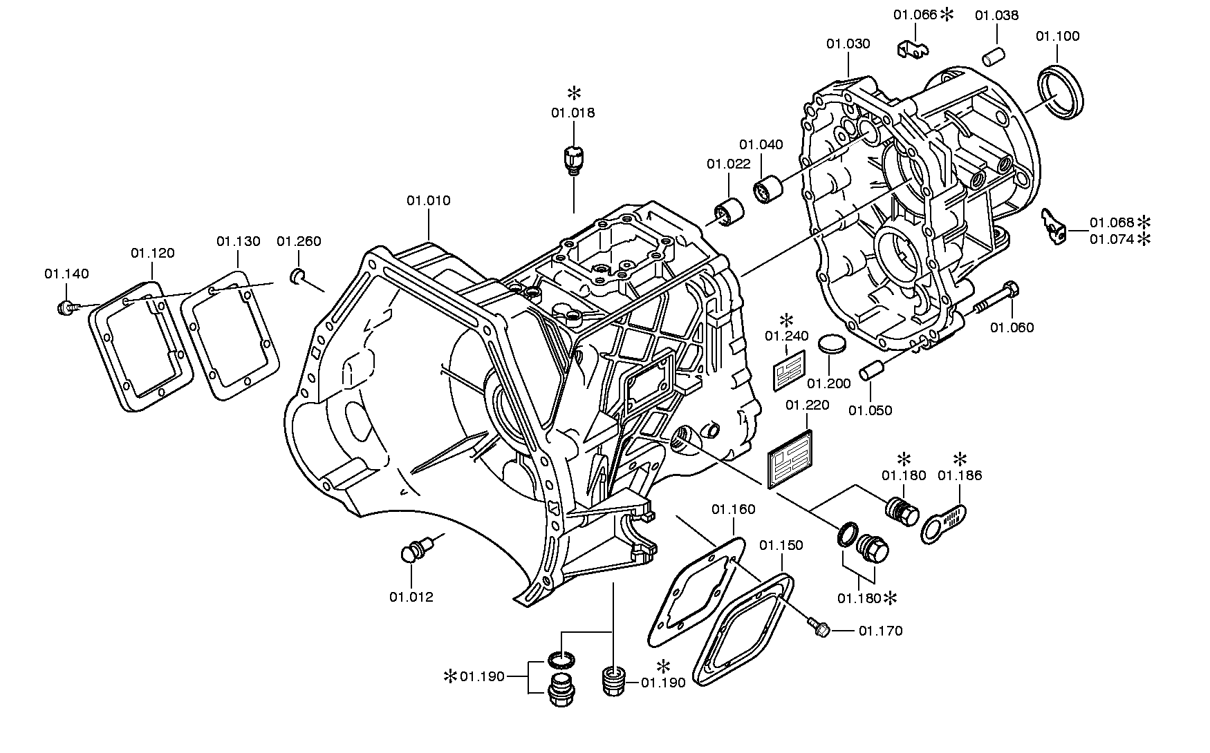 drawing for DAIMLER AG A0002648310ALT - COVER (figure 5)