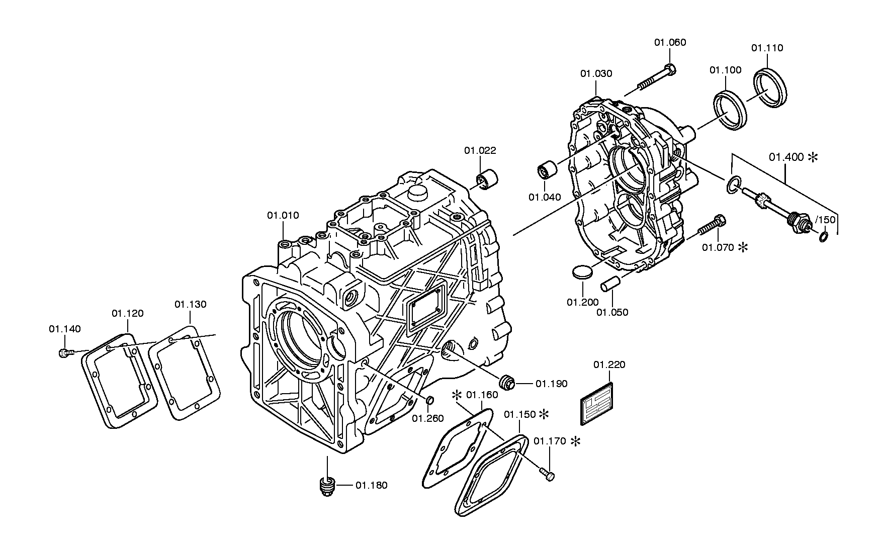 drawing for NISSAN MOTOR CO. 07902609-0 - HOUSING (figure 4)