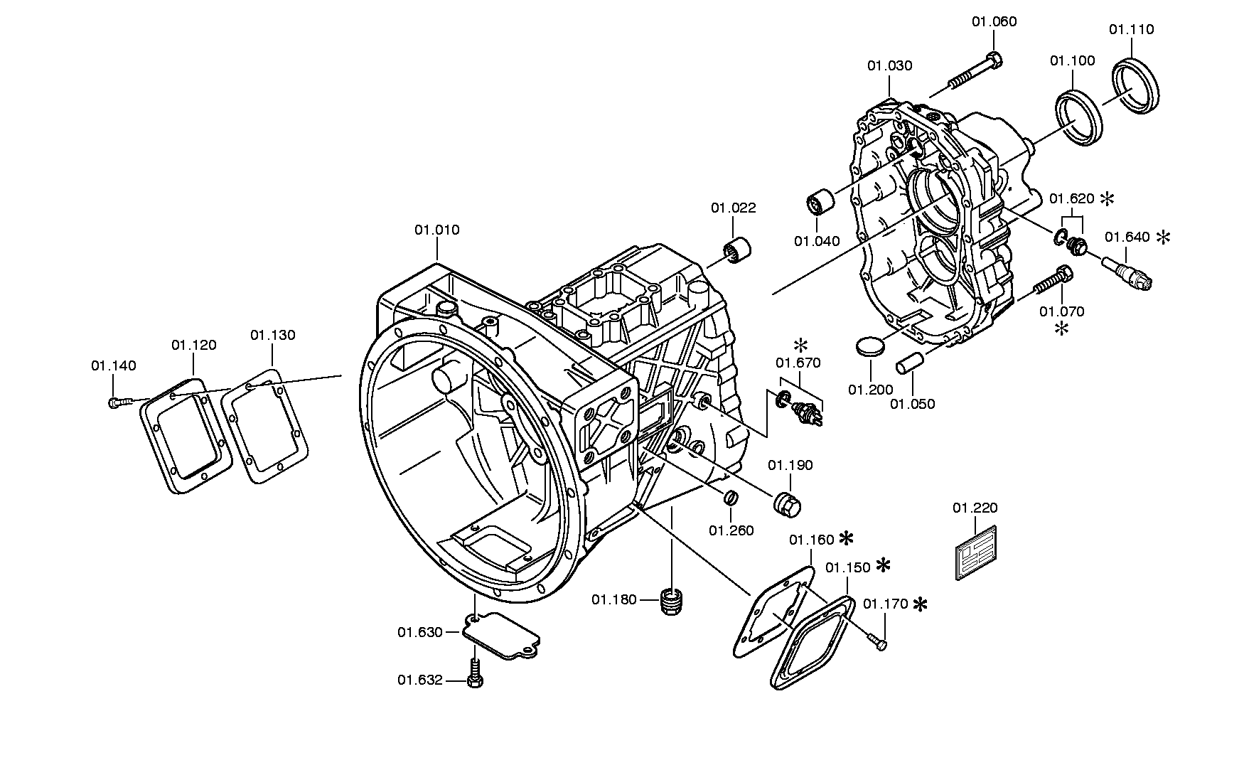 drawing for DAIMLER AG A0002613433 - COVER (figure 5)