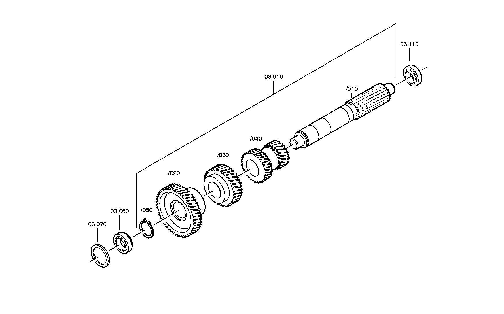 drawing for NISSAN MOTOR CO. 07902413-0 - TA.ROLLER BEARING (figure 5)