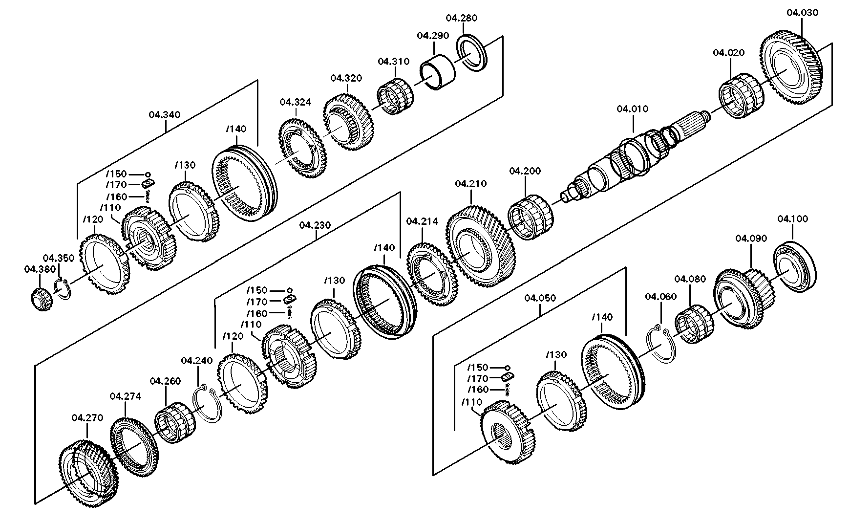 drawing for NIVISA 07902936-0 - HELICAL GEAR (figure 3)