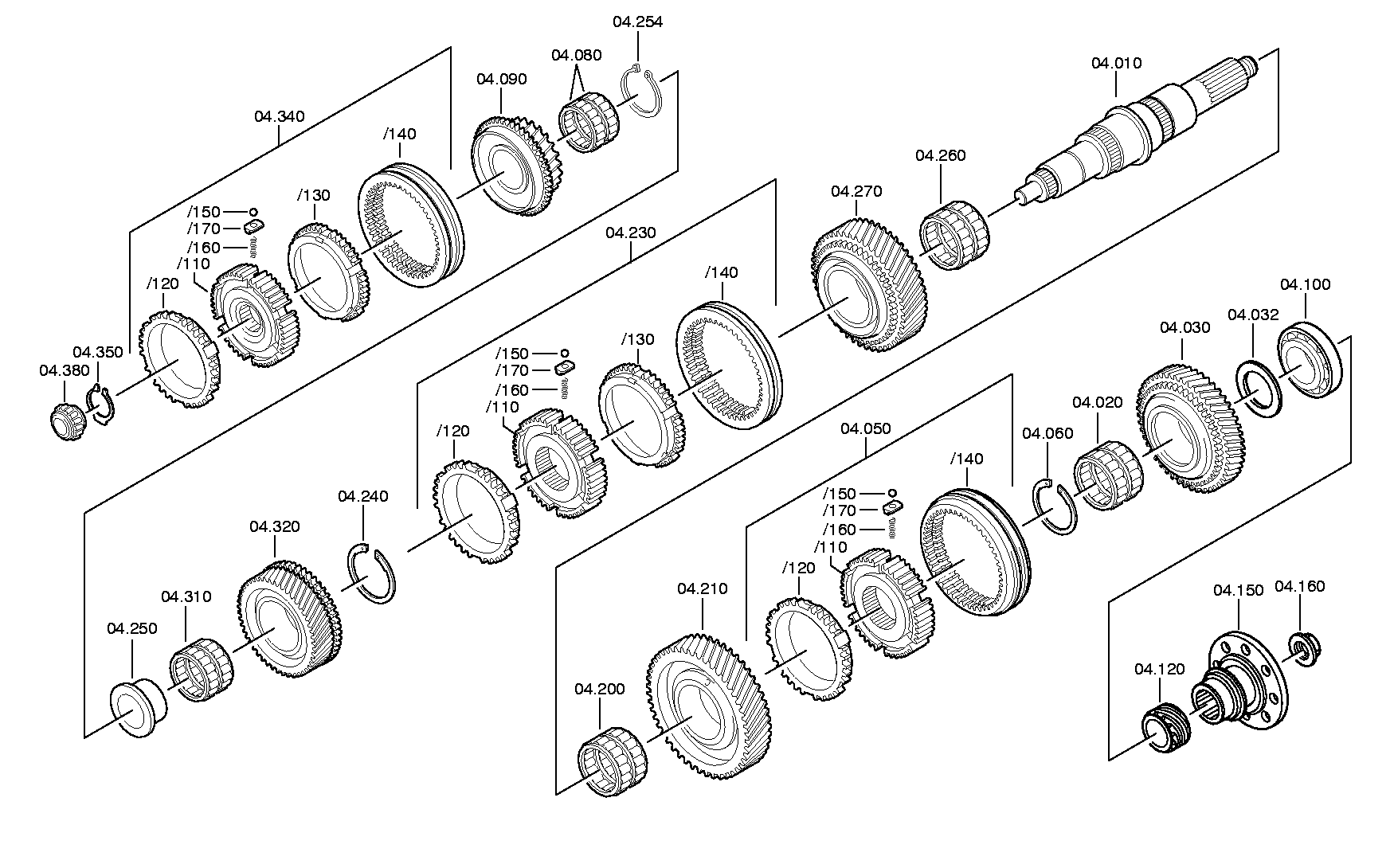 drawing for NISSAN MOTOR CO. 07902632-0 - HELICAL GEAR (figure 3)