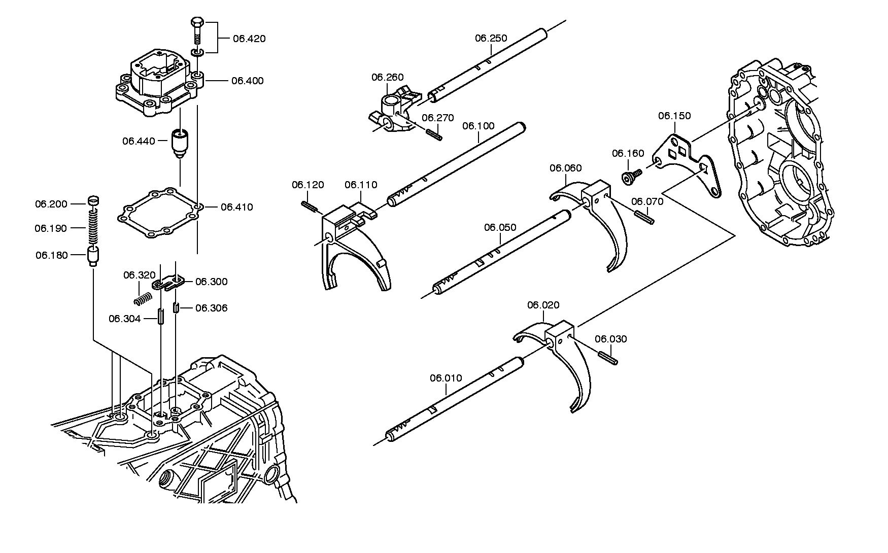 drawing for NISSAN MOTOR CO. 07902982-0 - GEAR SHIFT FORK (figure 2)
