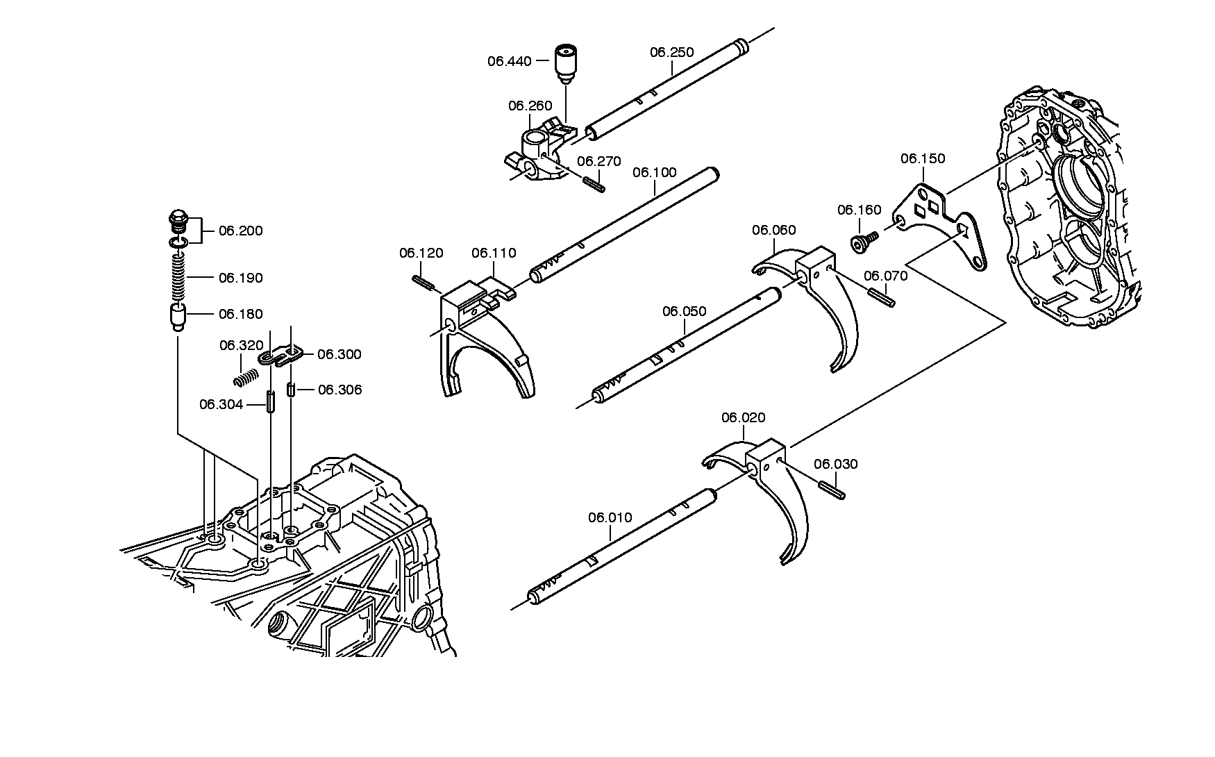 drawing for NISSAN MOTOR CO. 07902982-0 - GEAR SHIFT FORK (figure 3)