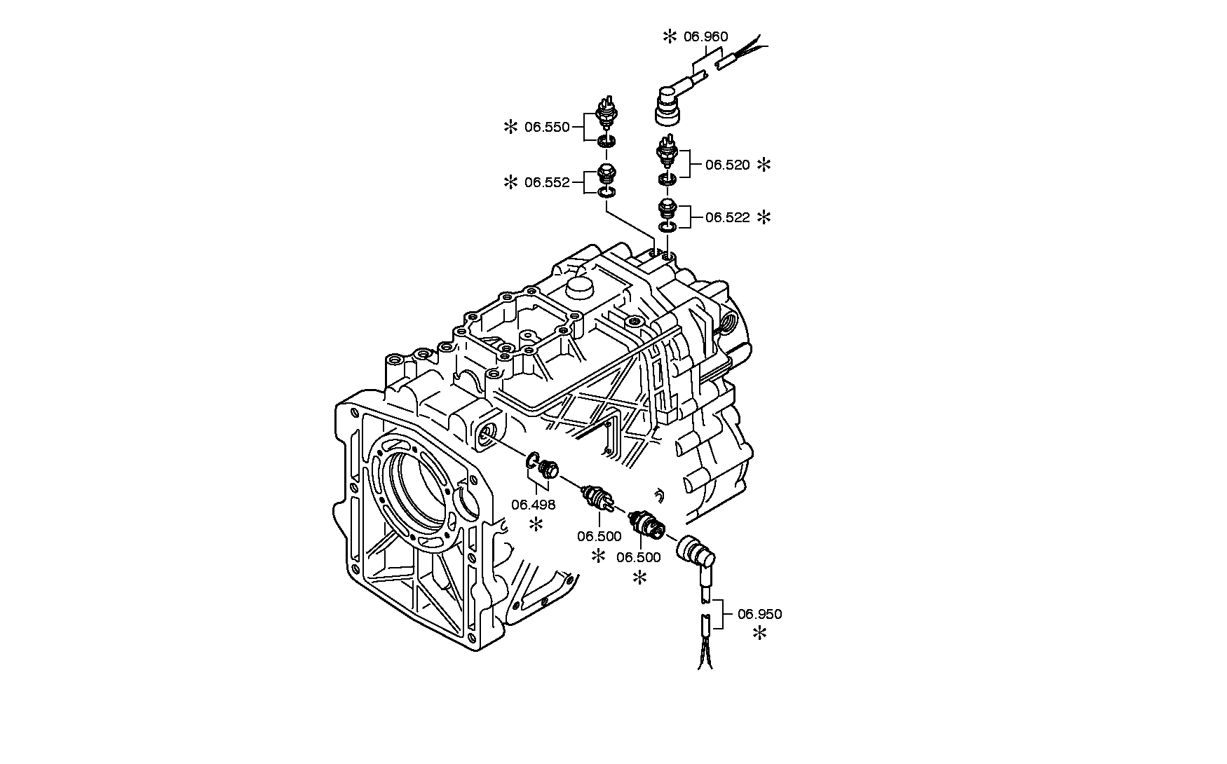 drawing for DAIMLER AG A0065453214 ALT - SWITCH (figure 1)
