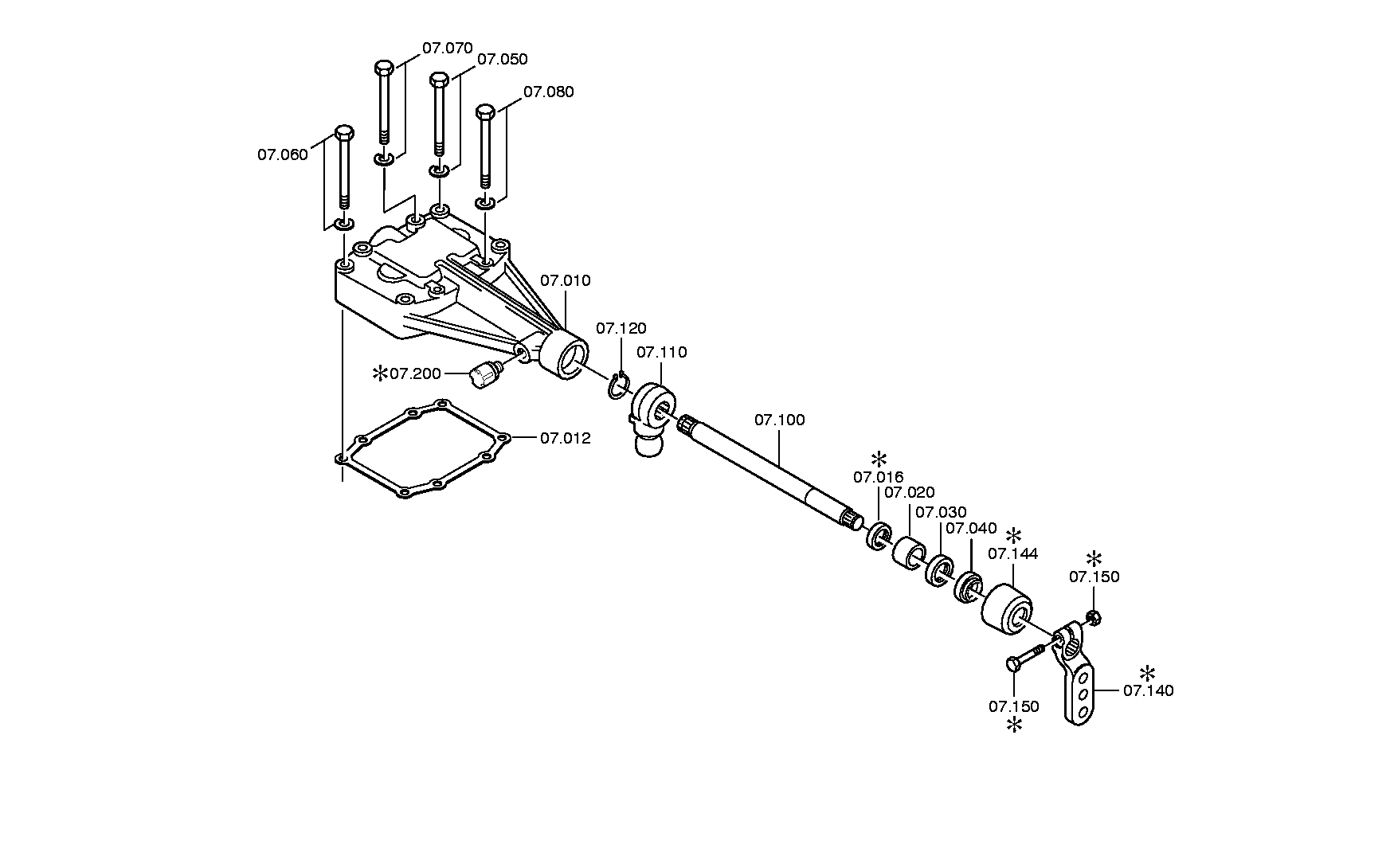 drawing for BOMBARDIER TRANSPORTATION 42471320 - PIN (figure 4)