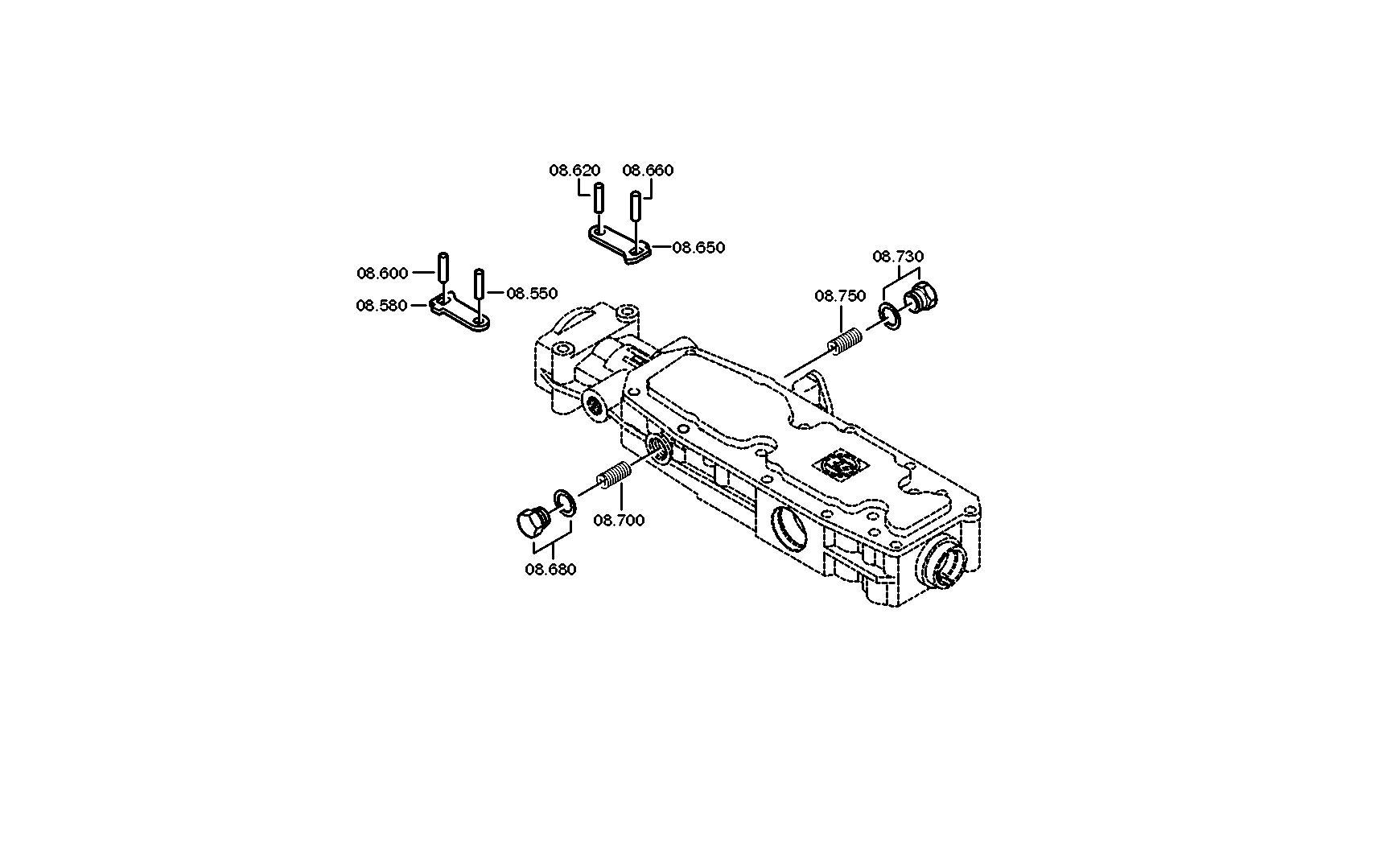 drawing for FORD MOTOR COMPANY 81.90490-0843 - SCREW (figure 5)