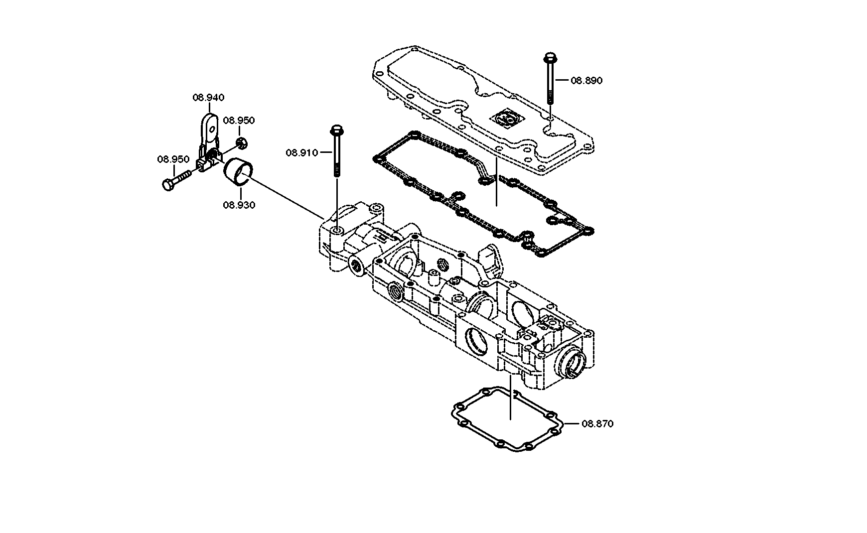 drawing for NISSAN MOTOR CO. 32880-LA40A - SHIFT LEVER (figure 1)