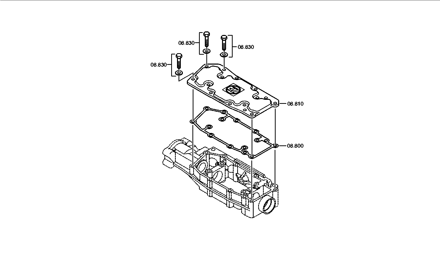 drawing for BOMBARDIER TRANSPORTATION 42557867 - HOUSING (figure 5)