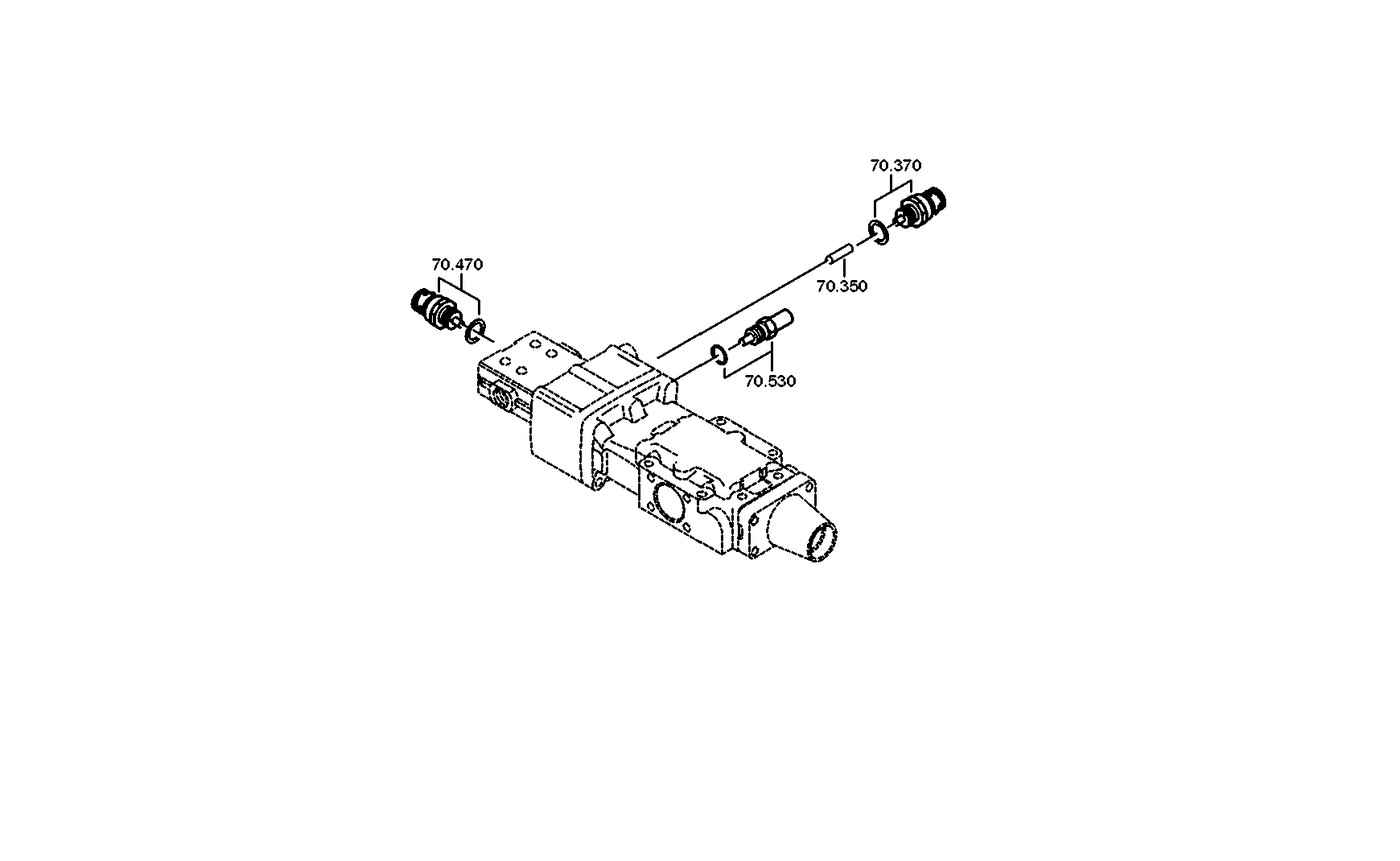 drawing for IVECO 5001848249 - DETENT PLUNGER (figure 5)