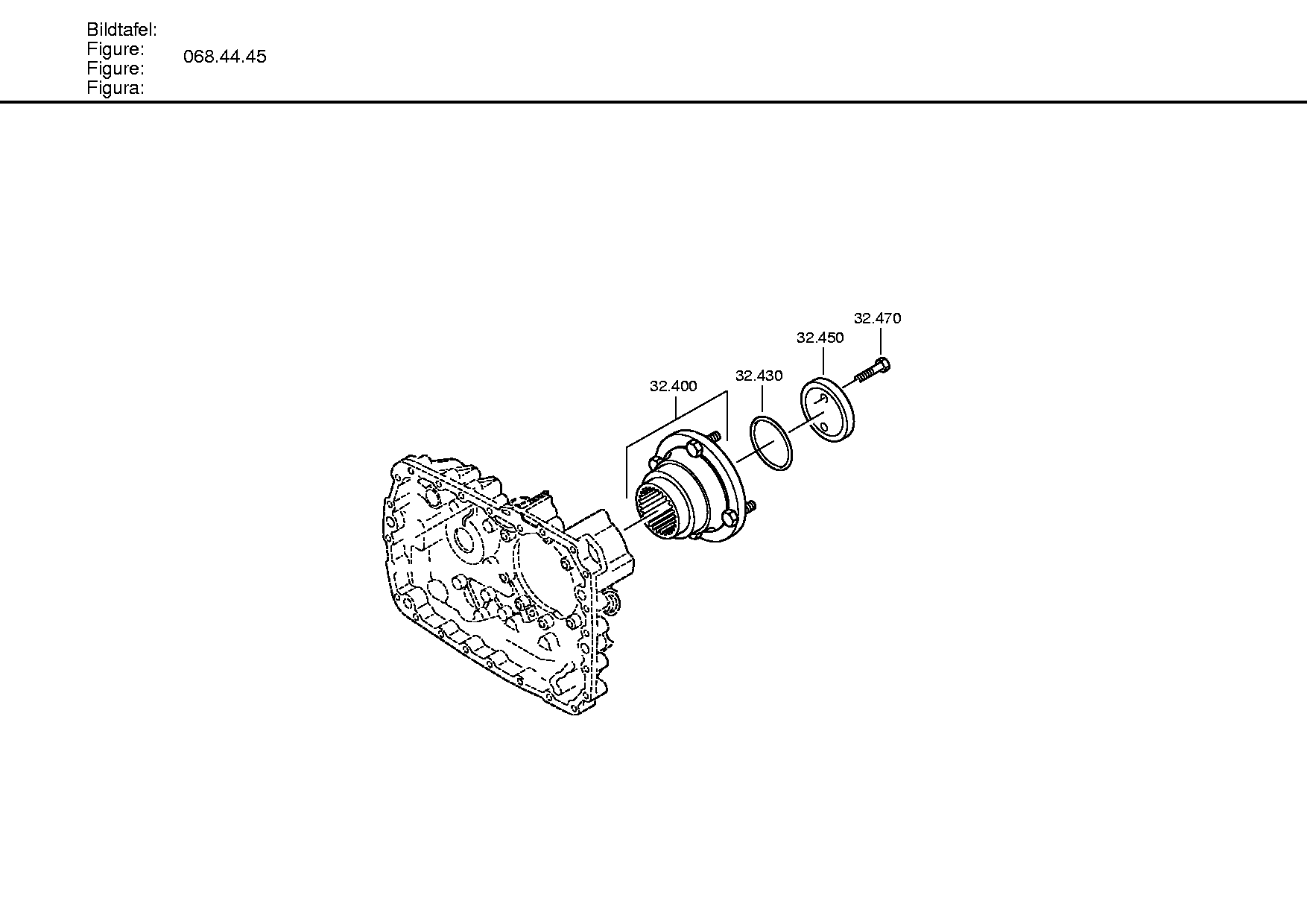 drawing for COMESA-MAZ 5001843089 - PLANET GEAR SET (figure 3)