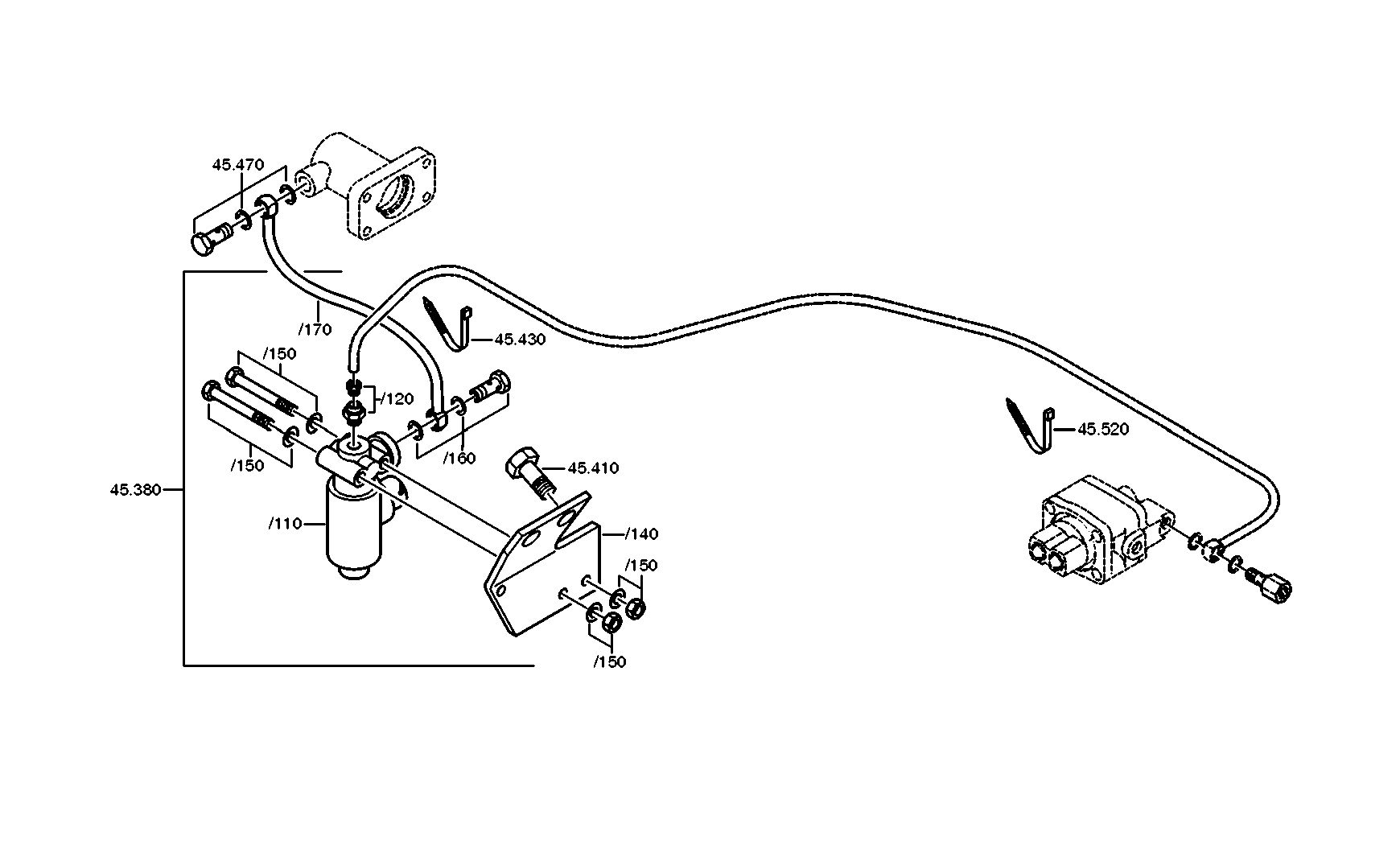 drawing for IVECO BAUM2 - SOLENOID VALVE (figure 1)